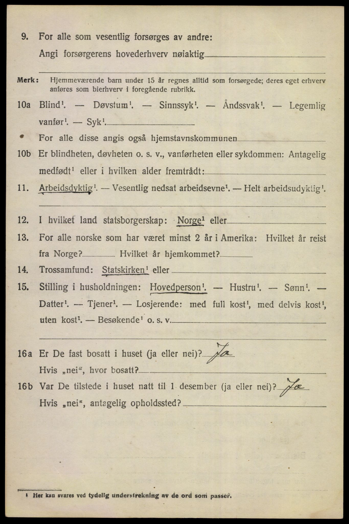 SAKO, 1920 census for Norderhov, 1920, p. 24825