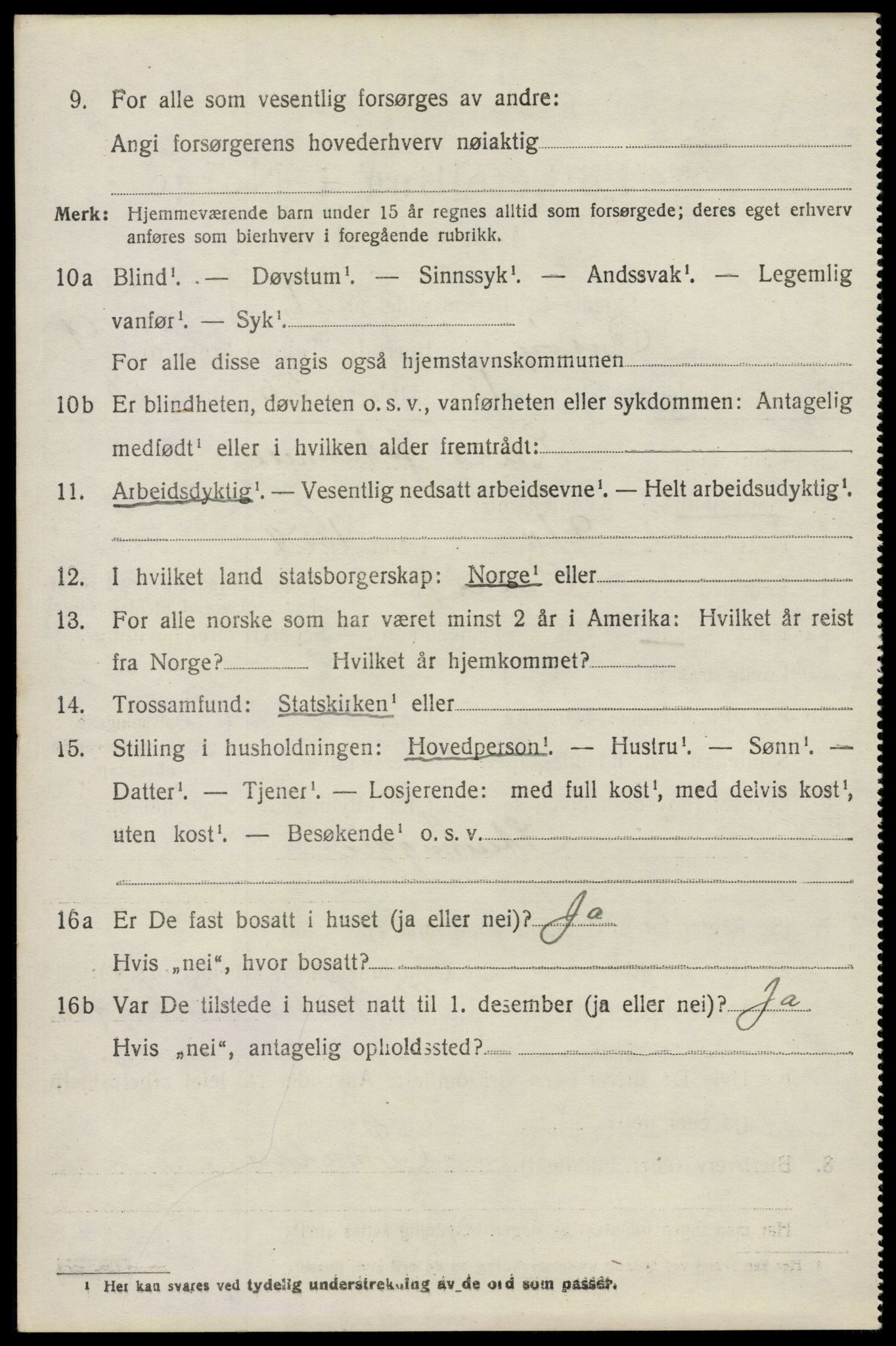 SAO, 1920 census for Onsøy, 1920, p. 12465