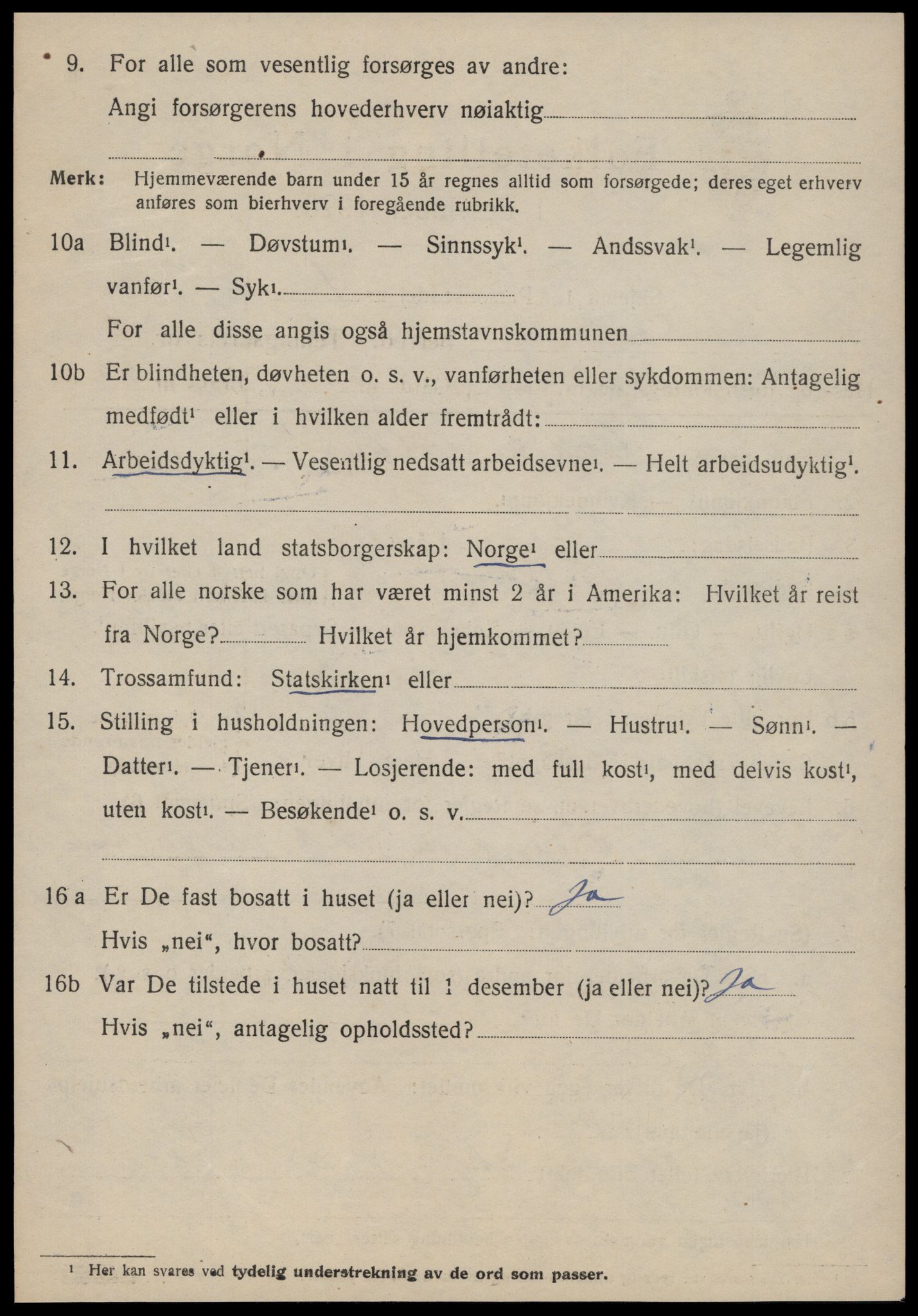 SAT, 1920 census for Fræna, 1920, p. 1118