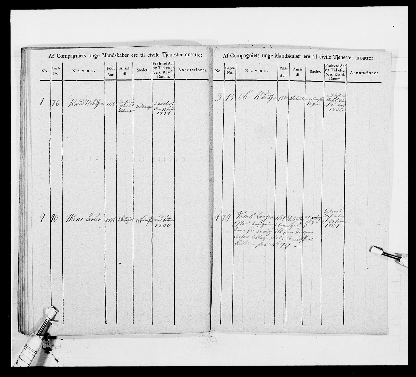 Generalitets- og kommissariatskollegiet, Det kongelige norske kommissariatskollegium, AV/RA-EA-5420/E/Eh/L0003: 1. Sønnafjelske dragonregiment, 1767-1812, p. 863