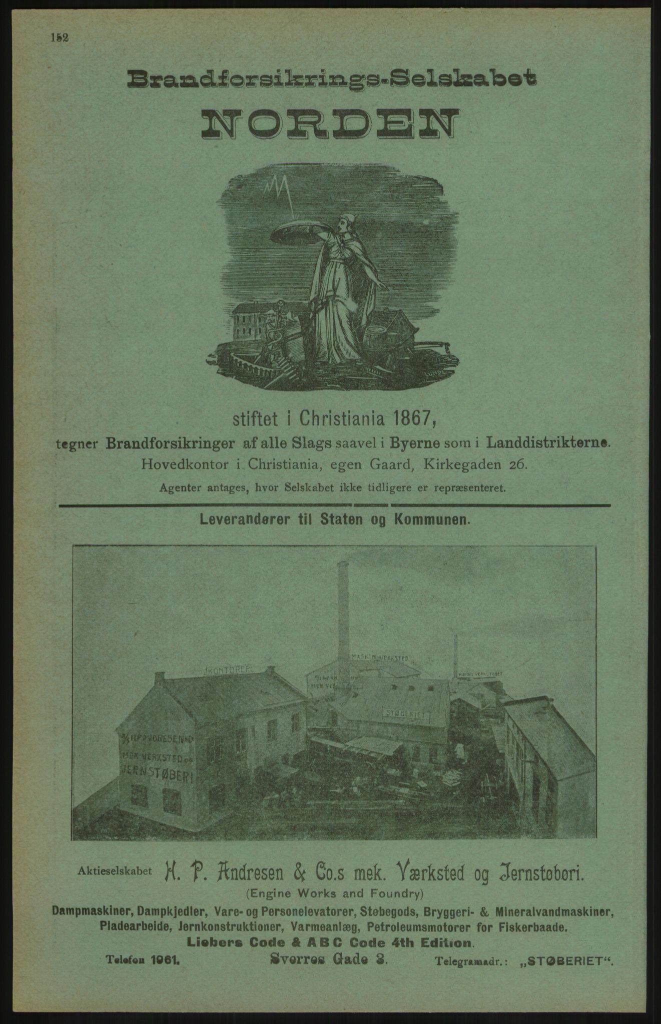 Kristiania/Oslo adressebok, PUBL/-, 1904, p. 152