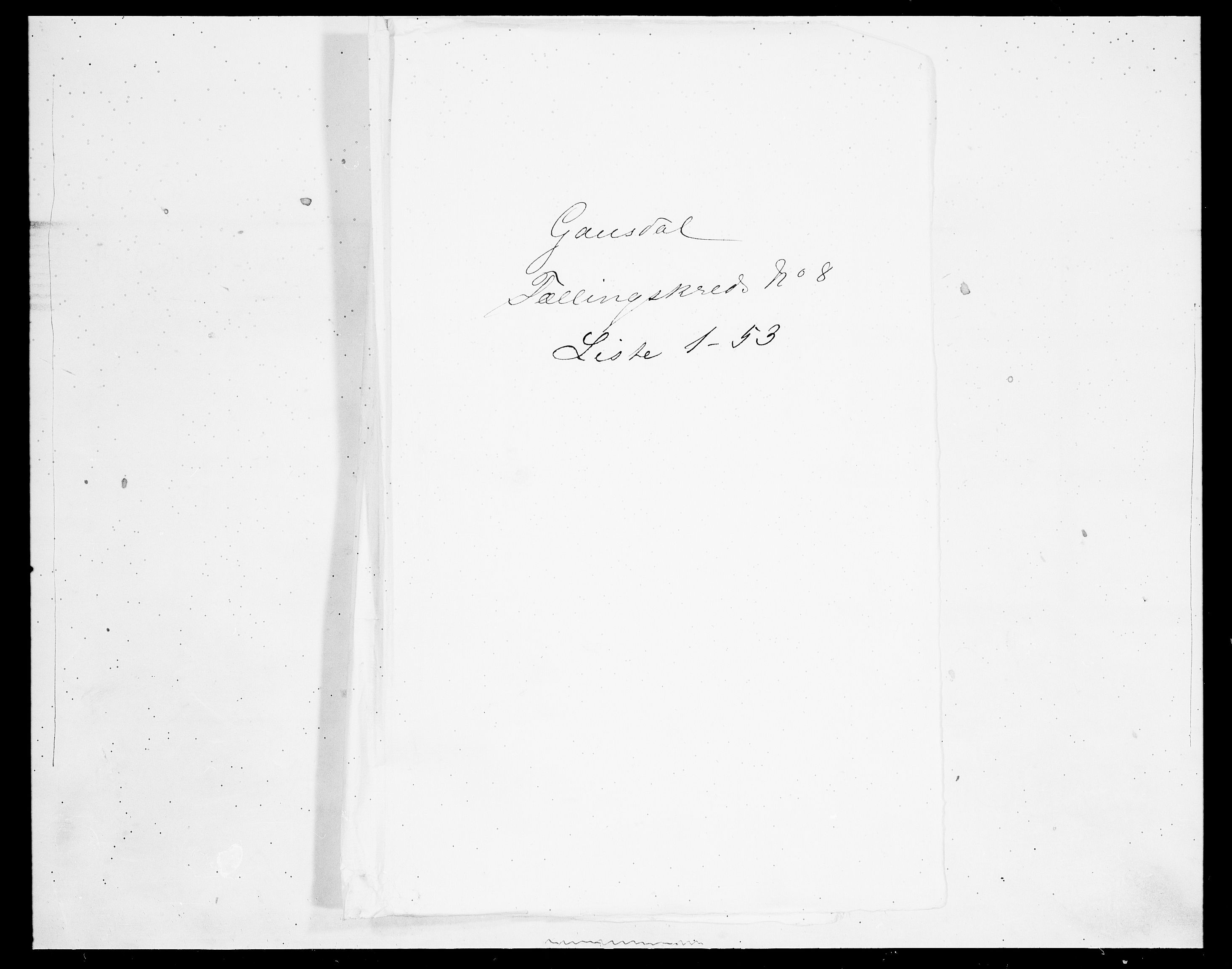 SAH, 1875 census for 0522P Gausdal, 1875, p. 1408