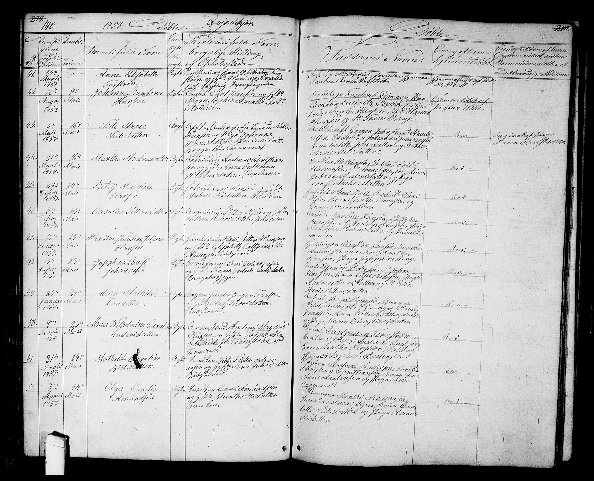 Halden prestekontor Kirkebøker, AV/SAO-A-10909/G/Ga/L0005a: Parish register (copy) no. 5A, 1855-1864, p. 140