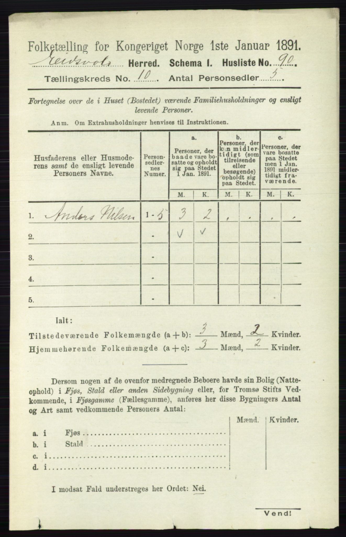 RA, 1891 census for 0237 Eidsvoll, 1891, p. 6769