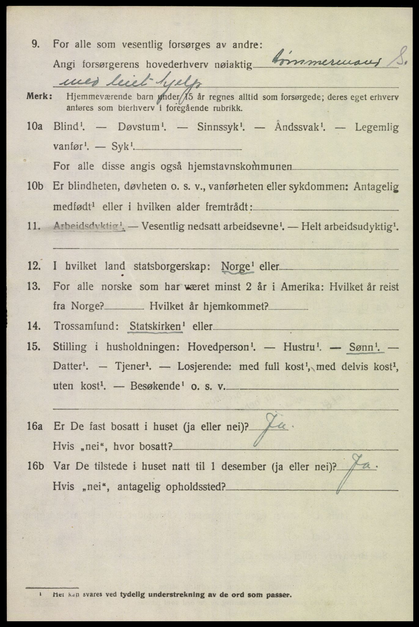 SAK, 1920 census for Halse og Harkmark, 1920, p. 4424