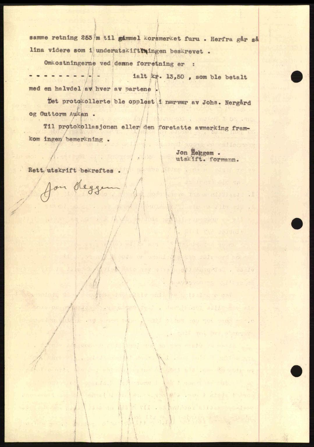 Nordmøre sorenskriveri, AV/SAT-A-4132/1/2/2Ca: Mortgage book no. A97, 1944-1944, Diary no: : 619/1944