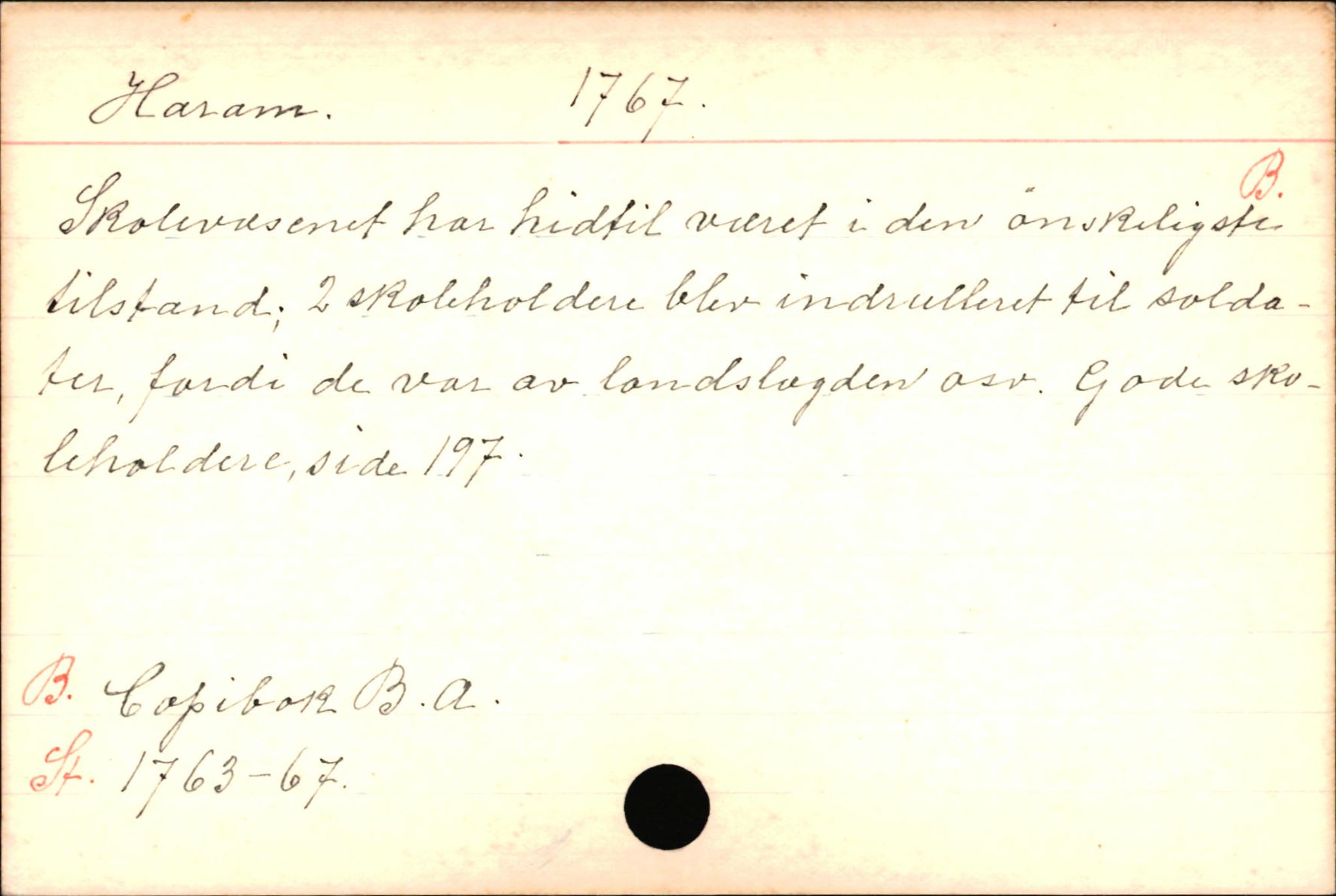 Haugen, Johannes - lærer, AV/SAB-SAB/PA-0036/01/L0001: Om klokkere og lærere, 1521-1904, p. 11335