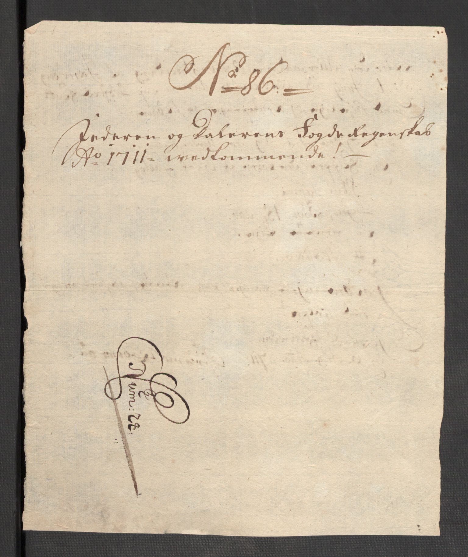 Rentekammeret inntil 1814, Reviderte regnskaper, Fogderegnskap, RA/EA-4092/R46/L2735: Fogderegnskap Jæren og Dalane, 1711, p. 147