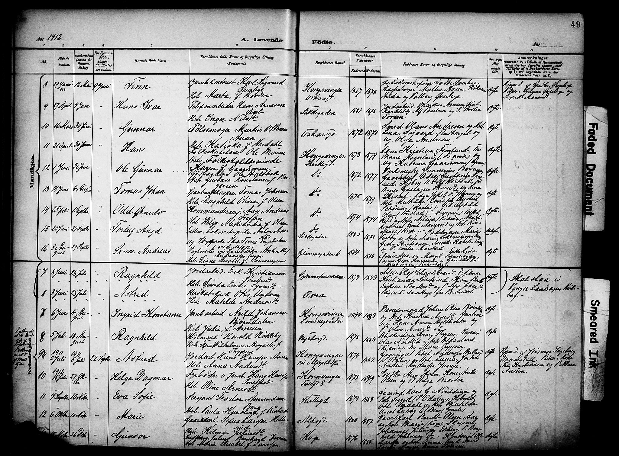 Vinger prestekontor, AV/SAH-PREST-024/H/Ha/Haa/L0016: Parish register (official) no. 16, 1898-1920, p. 49