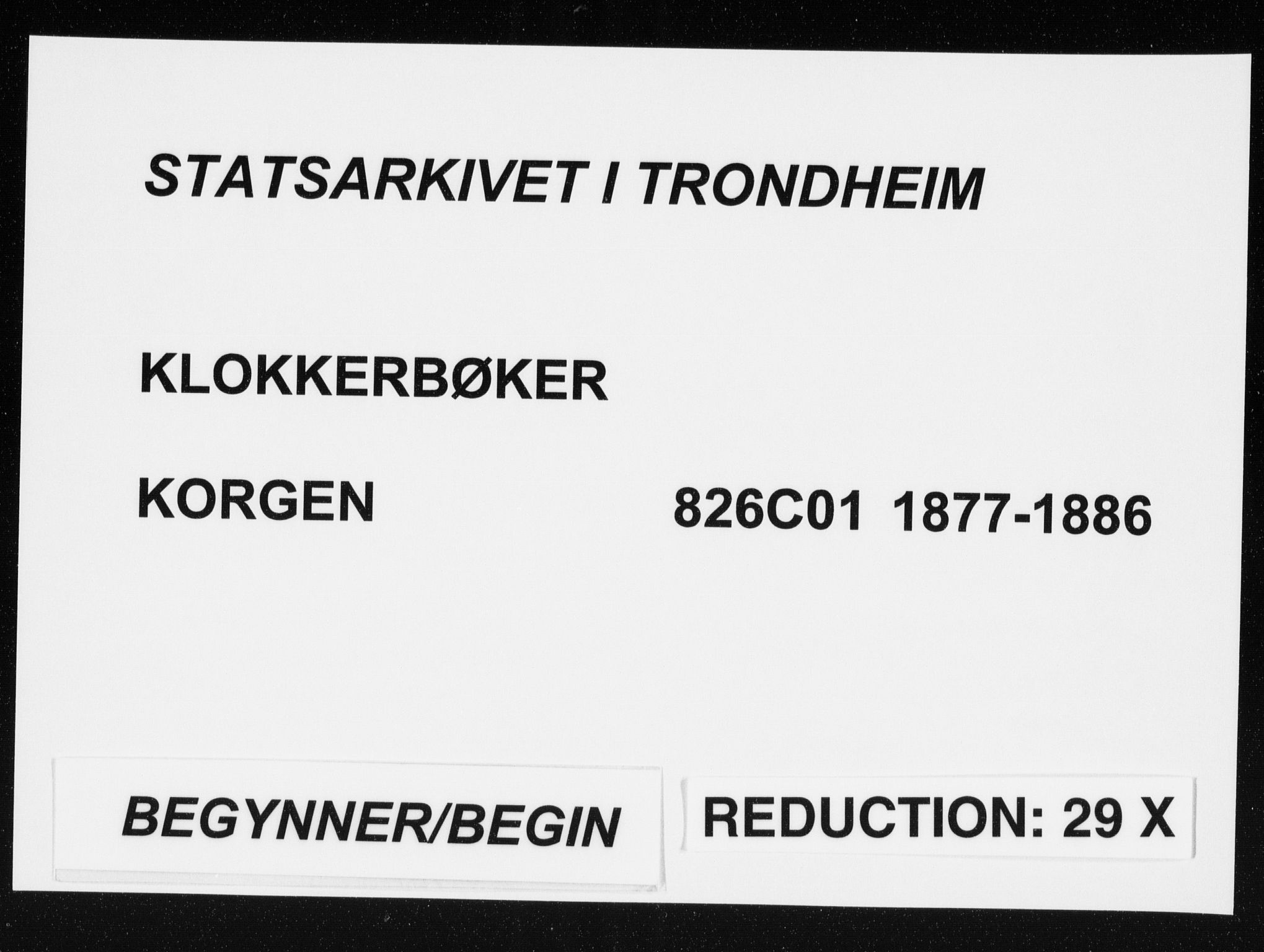 Ministerialprotokoller, klokkerbøker og fødselsregistre - Nordland, SAT/A-1459/826/L0381: Parish register (copy) no. 826C01, 1877-1886