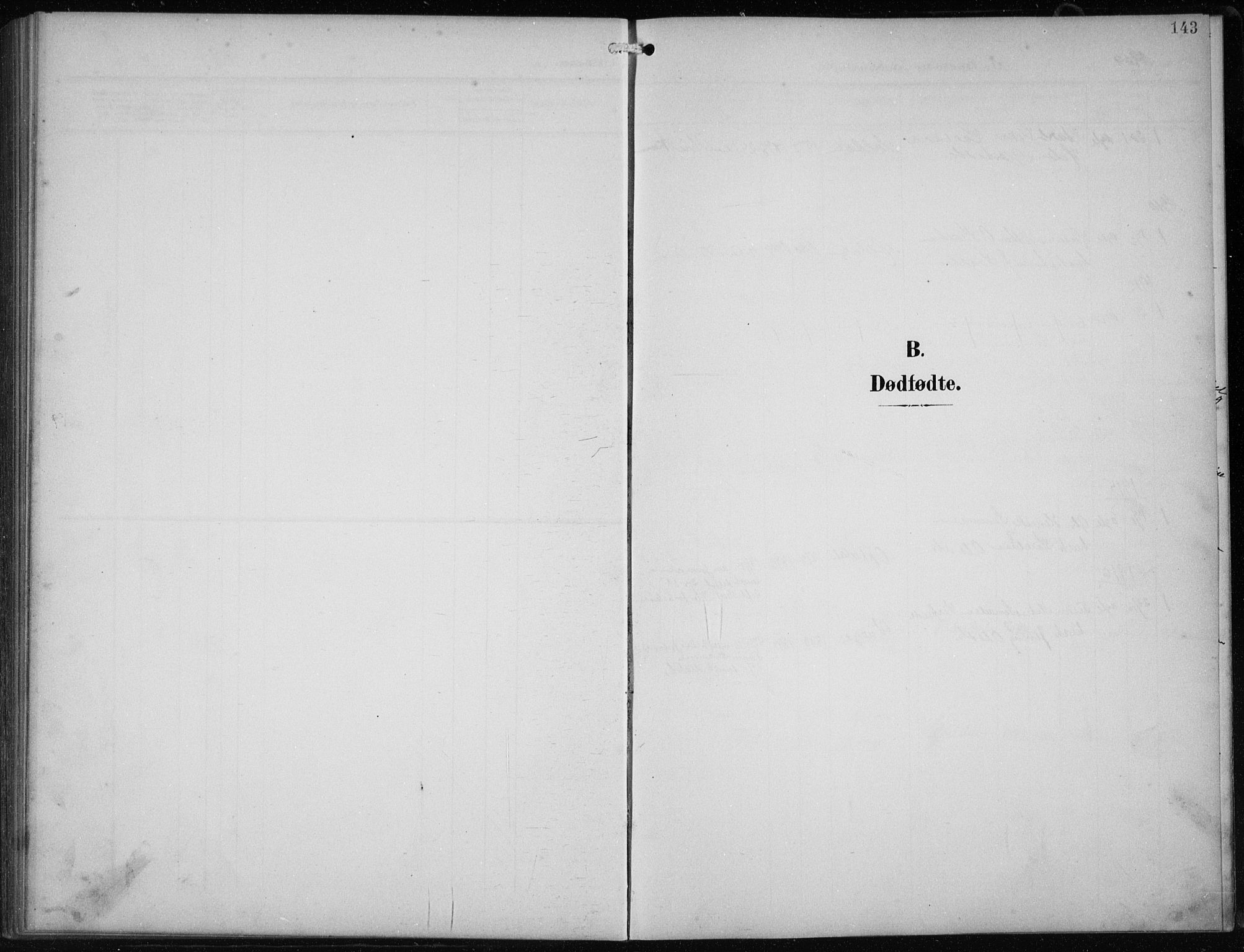 Vågsøy sokneprestembete, AV/SAB-A-81601/H/Hab: Parish register (copy) no. B 1, 1906-1934, p. 143