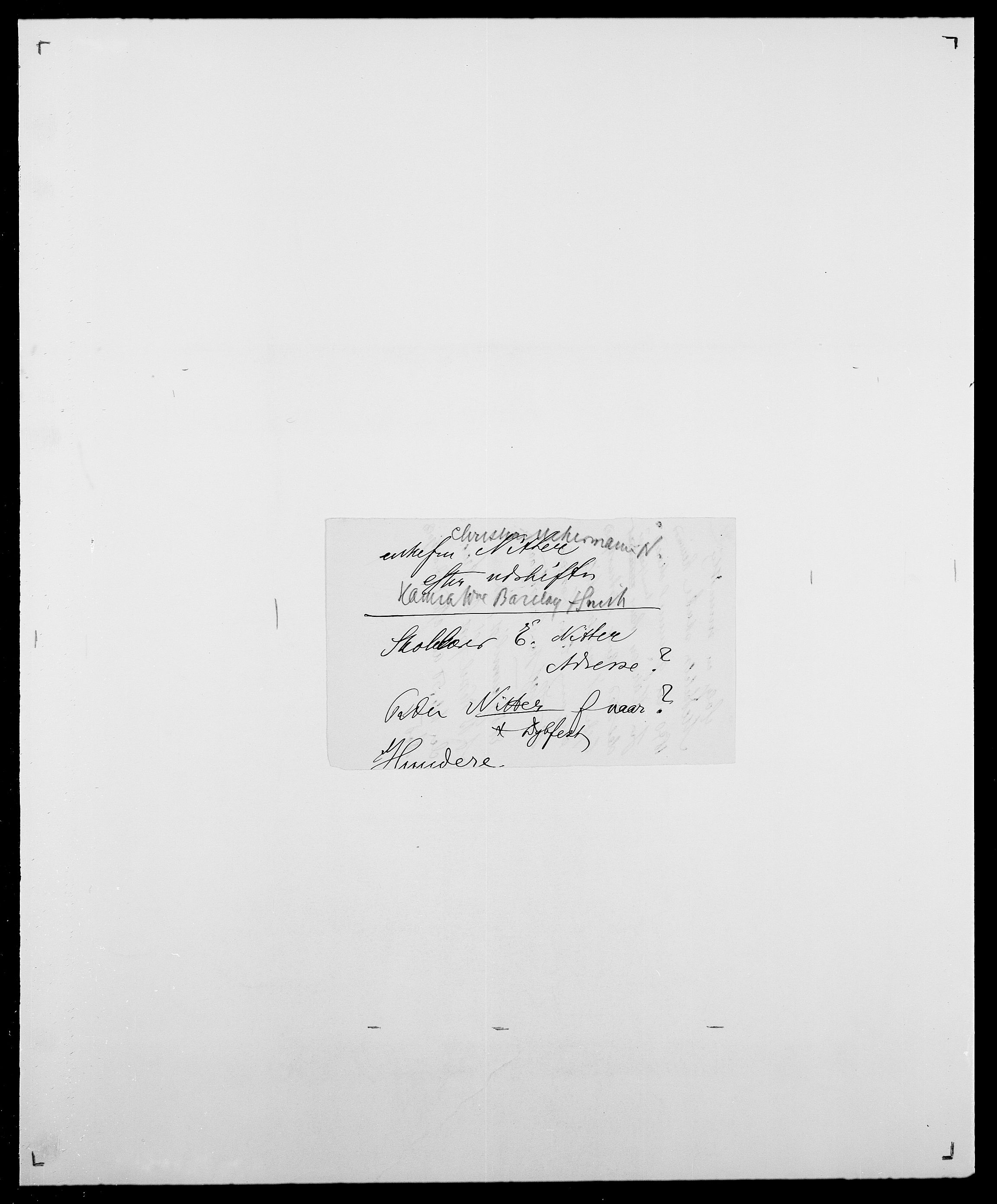 Delgobe, Charles Antoine - samling, AV/SAO-PAO-0038/D/Da/L0041: Vemmestad - Viker, p. 192