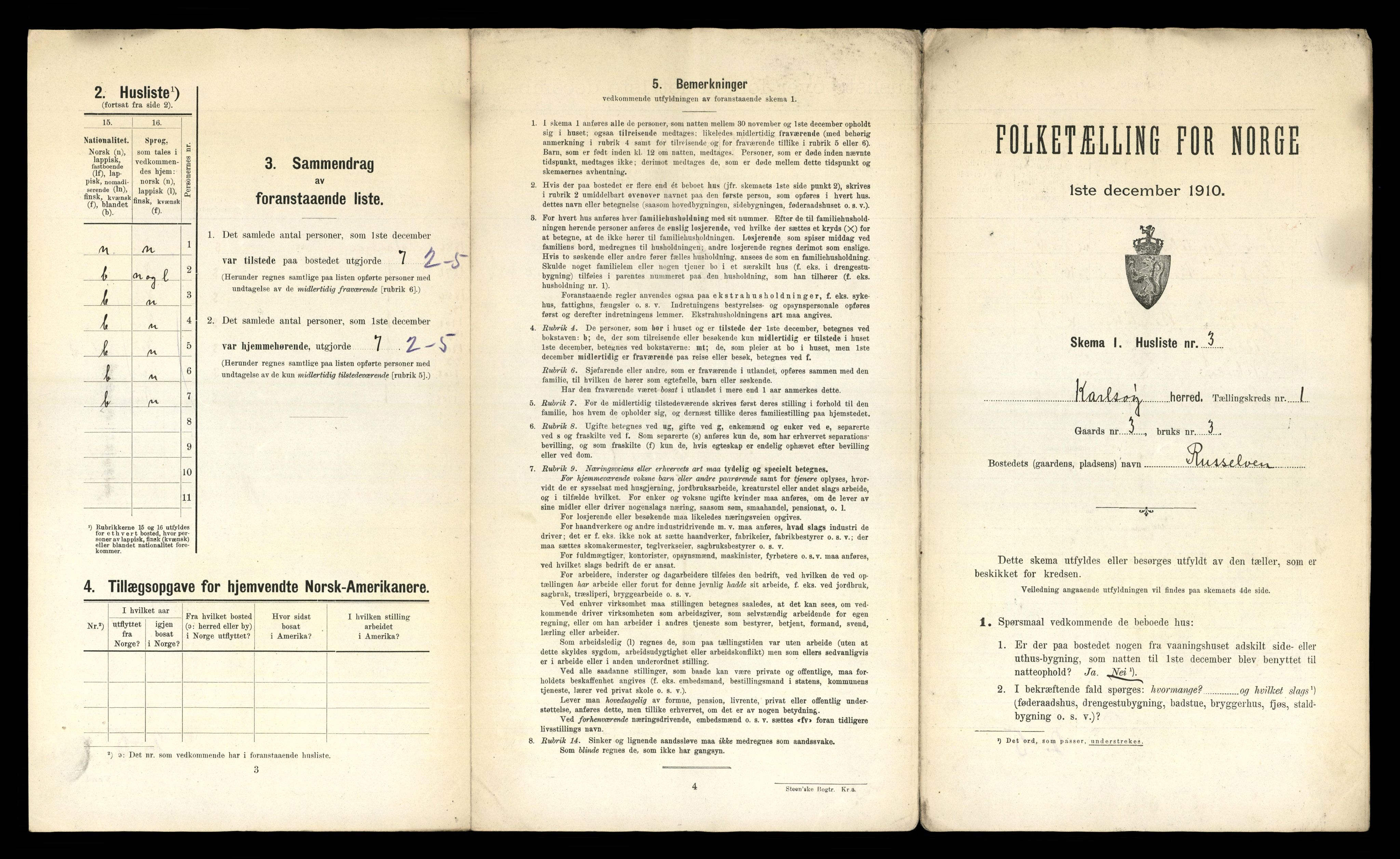 RA, 1910 census for Karlsøy, 1910, p. 35