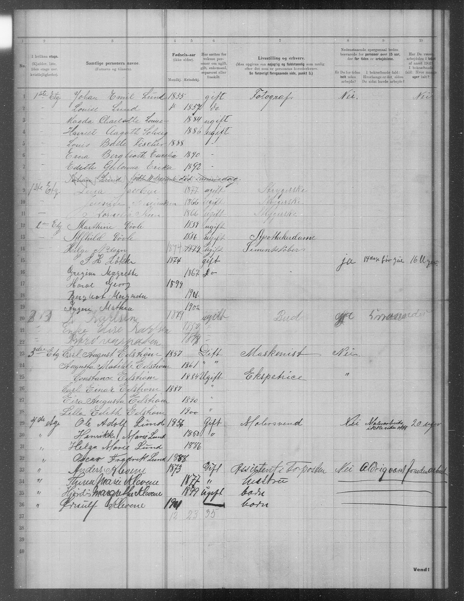 OBA, Municipal Census 1902 for Kristiania, 1902, p. 12336