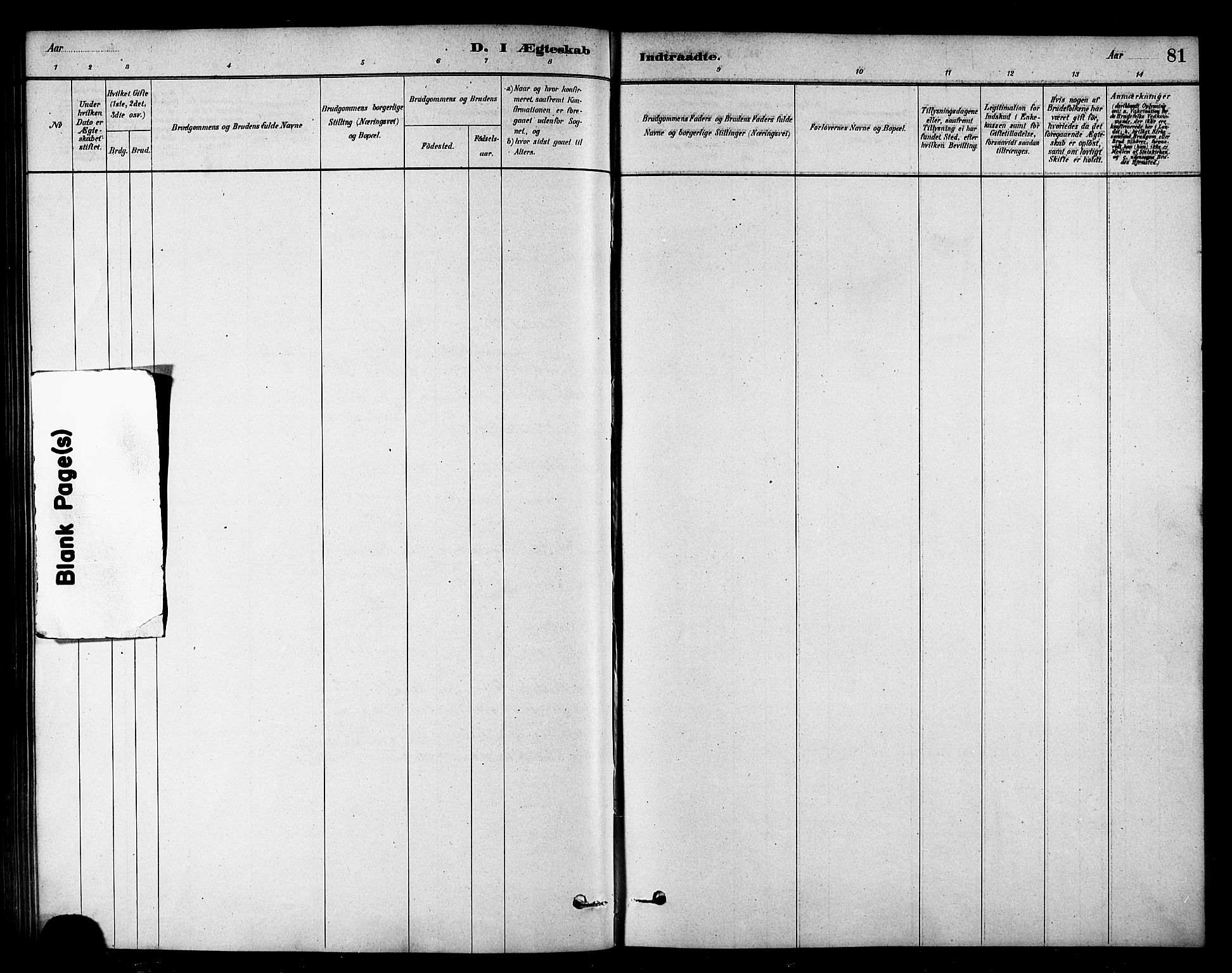Loppa sokneprestkontor, AV/SATØ-S-1339/H/Ha/L0007kirke: Parish register (official) no. 7, 1879-1889, p. 81