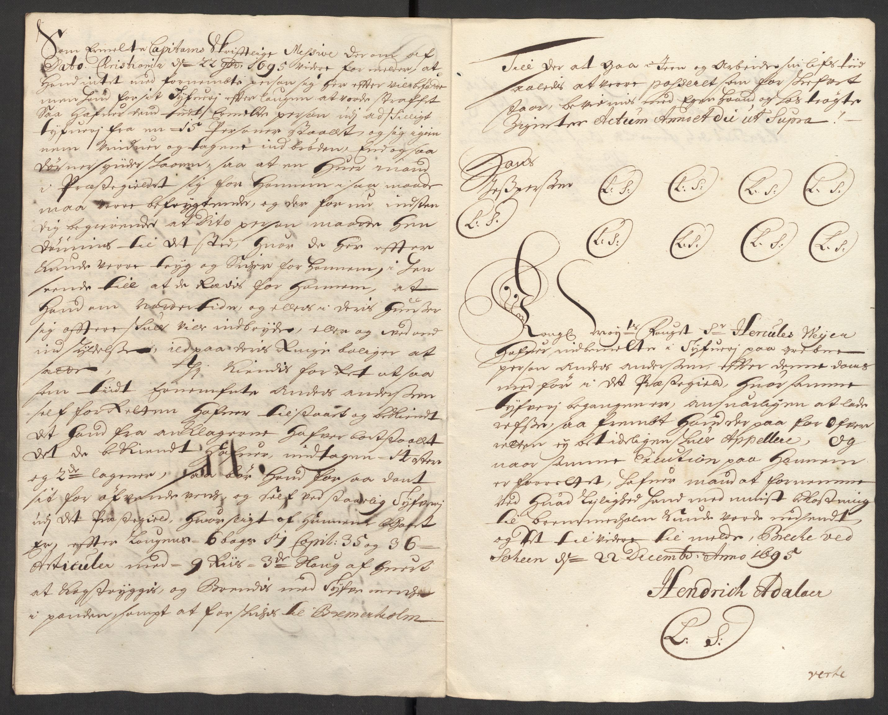 Rentekammeret inntil 1814, Reviderte regnskaper, Fogderegnskap, RA/EA-4092/R36/L2095: Fogderegnskap Øvre og Nedre Telemark og Bamble, 1696, p. 176