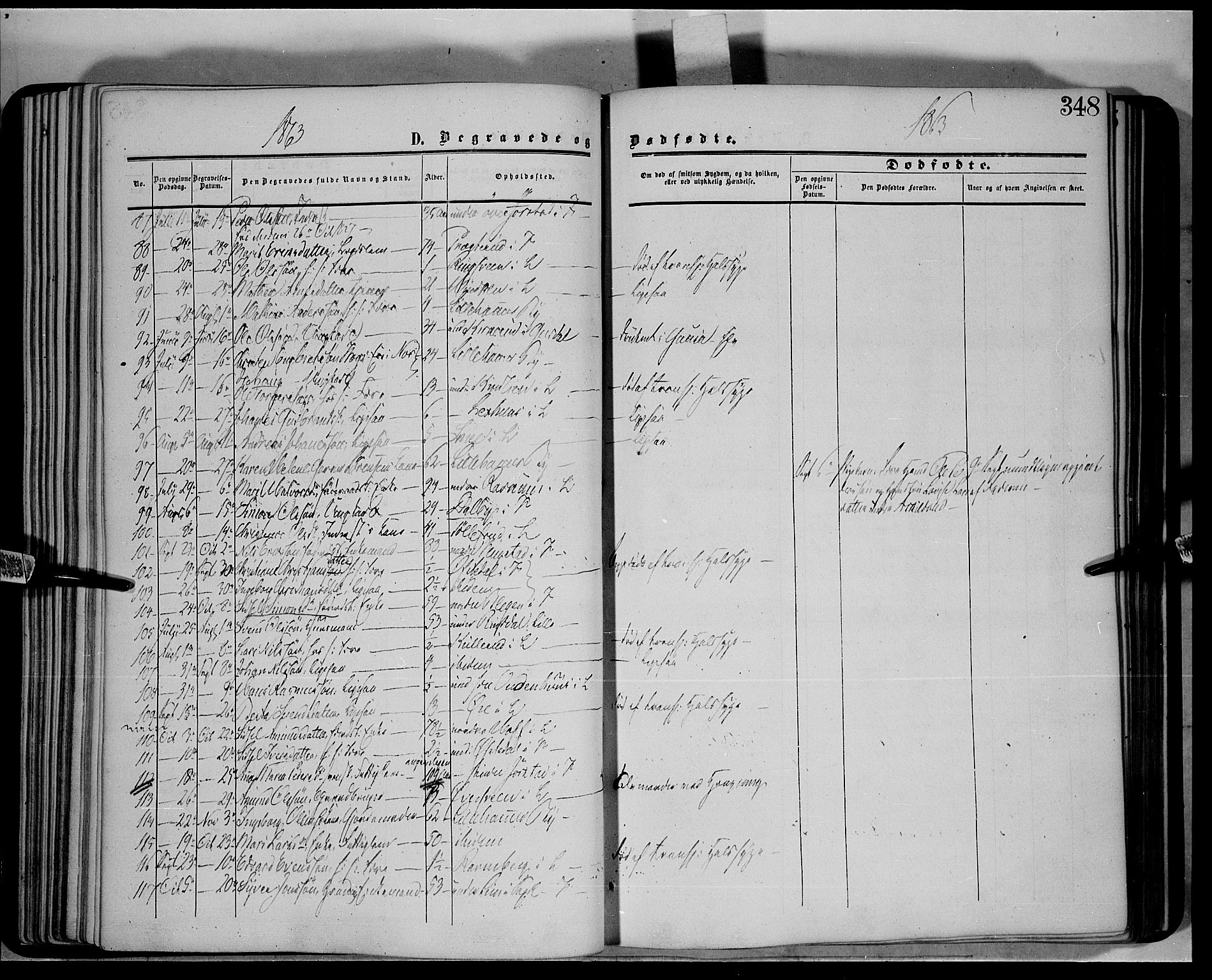 Fåberg prestekontor, SAH/PREST-086/H/Ha/Haa/L0006: Parish register (official) no. 6B, 1855-1867, p. 348