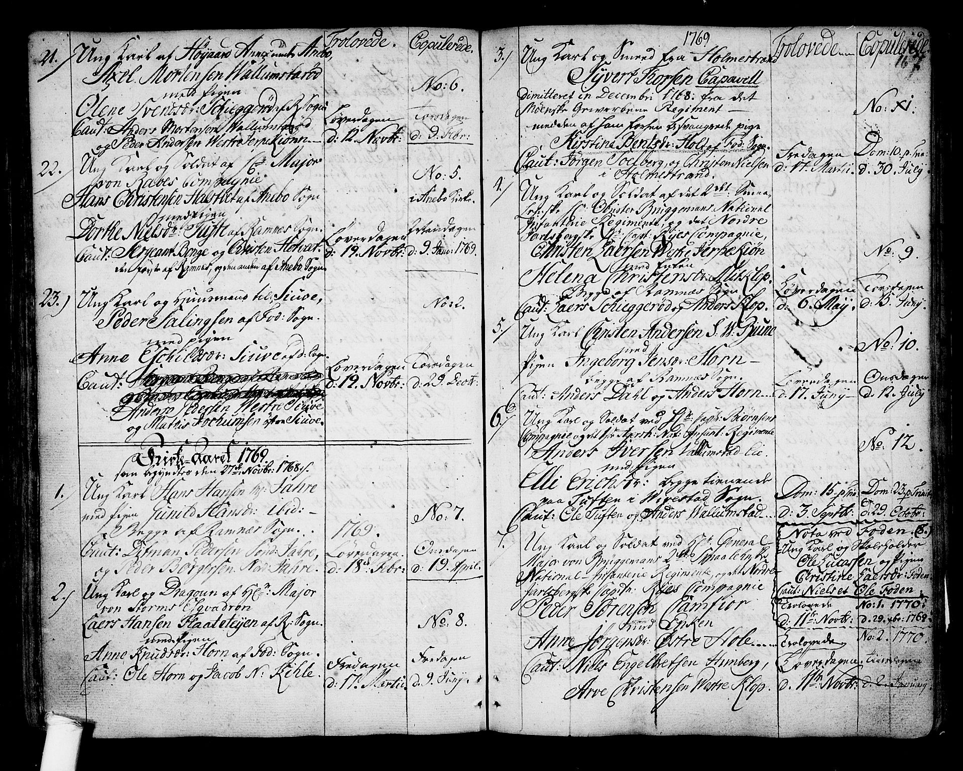 Ramnes kirkebøker, AV/SAKO-A-314/F/Fa/L0001: Parish register (official) no. I 1, 1732-1774, p. 167