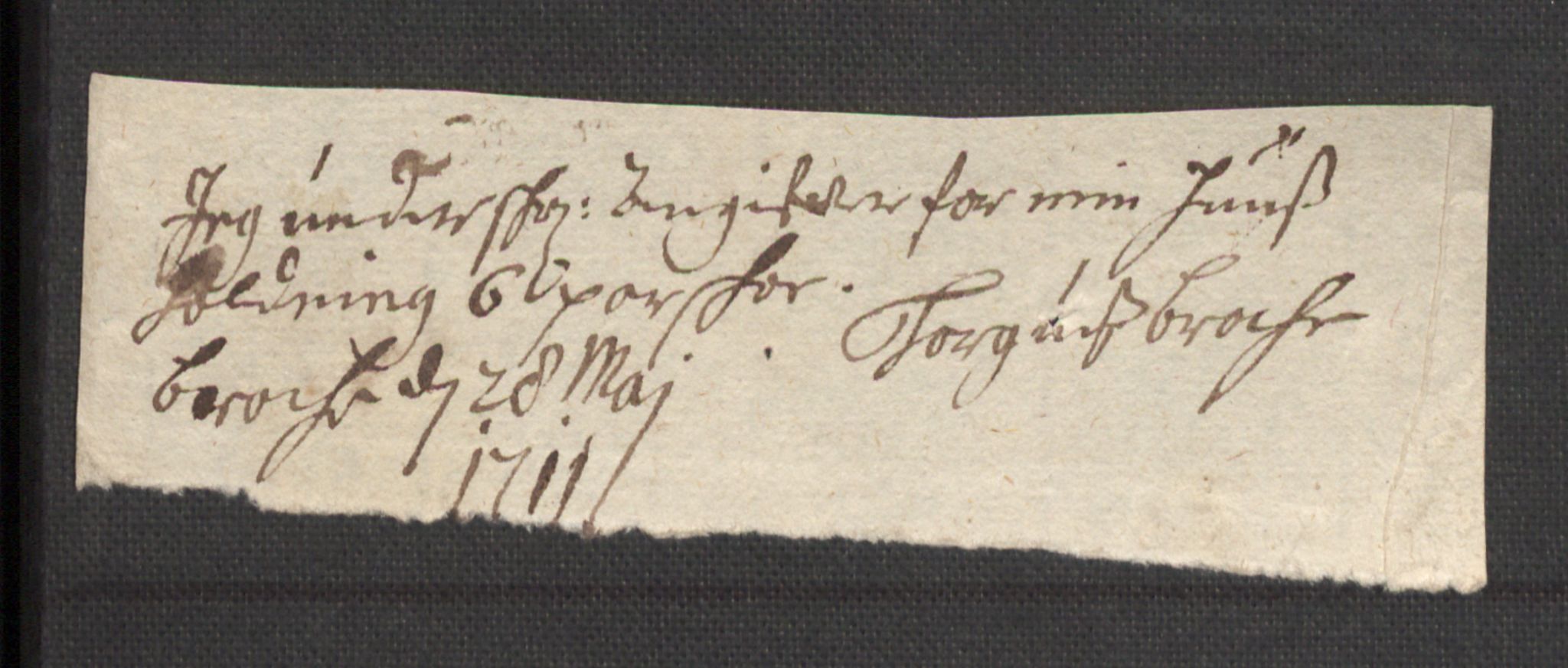 Rentekammeret inntil 1814, Reviderte regnskaper, Fogderegnskap, AV/RA-EA-4092/R36/L2121: Fogderegnskap Øvre og Nedre Telemark og Bamble, 1711, p. 395