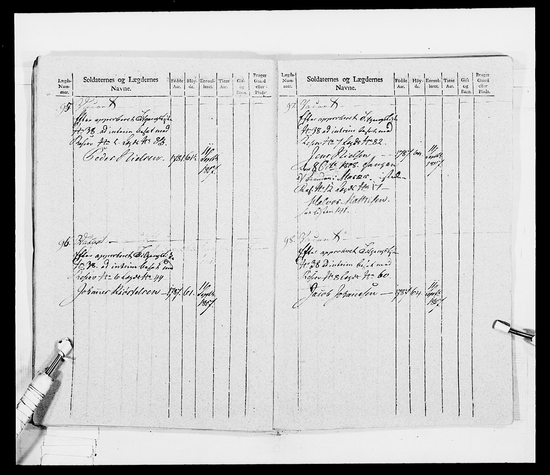 Generalitets- og kommissariatskollegiet, Det kongelige norske kommissariatskollegium, AV/RA-EA-5420/E/Eh/L0030a: Sønnafjelske gevorbne infanteriregiment, 1807, p. 77