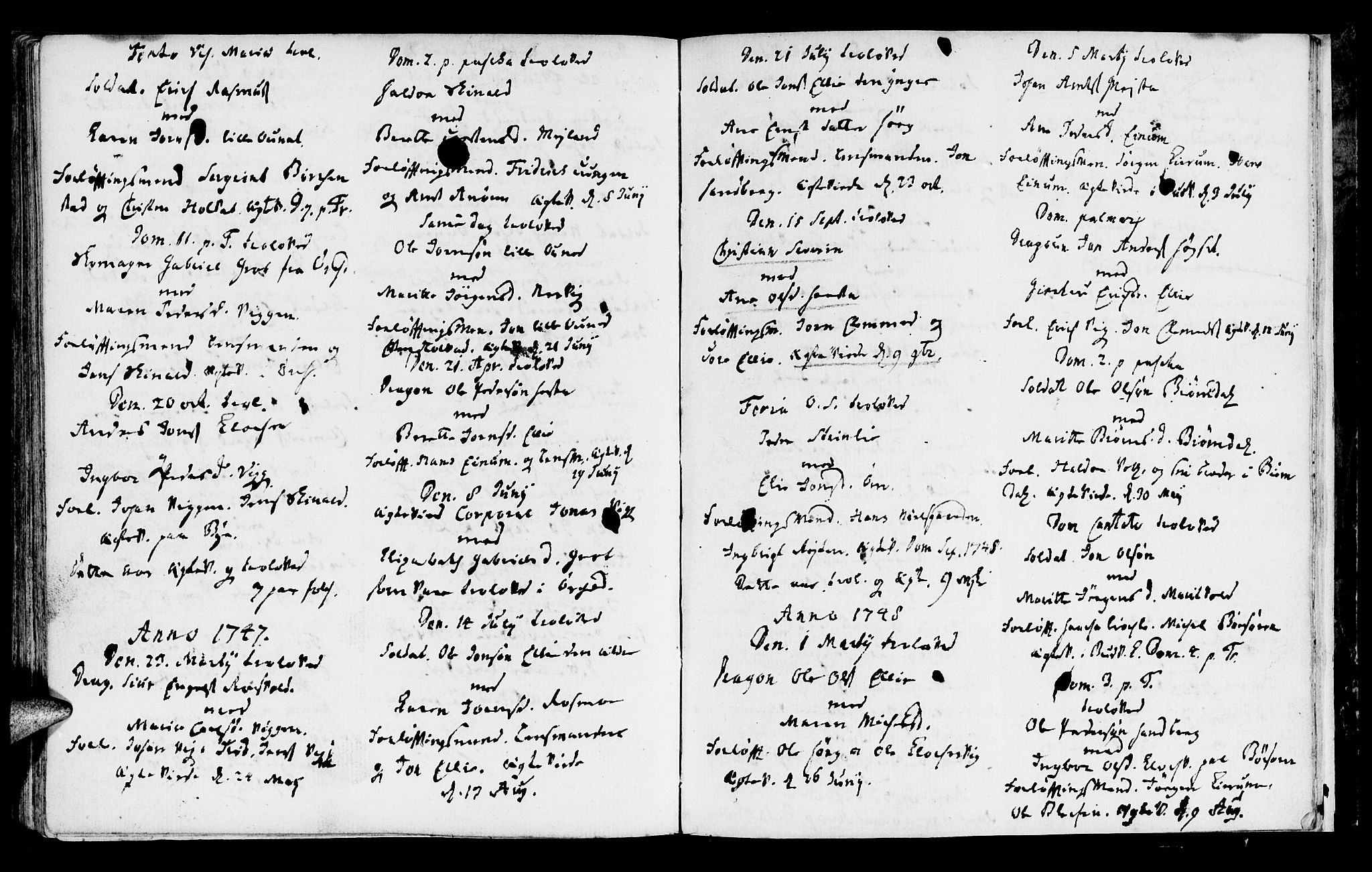 Ministerialprotokoller, klokkerbøker og fødselsregistre - Sør-Trøndelag, AV/SAT-A-1456/665/L0767: Parish register (official) no. 665A02, 1735-1753