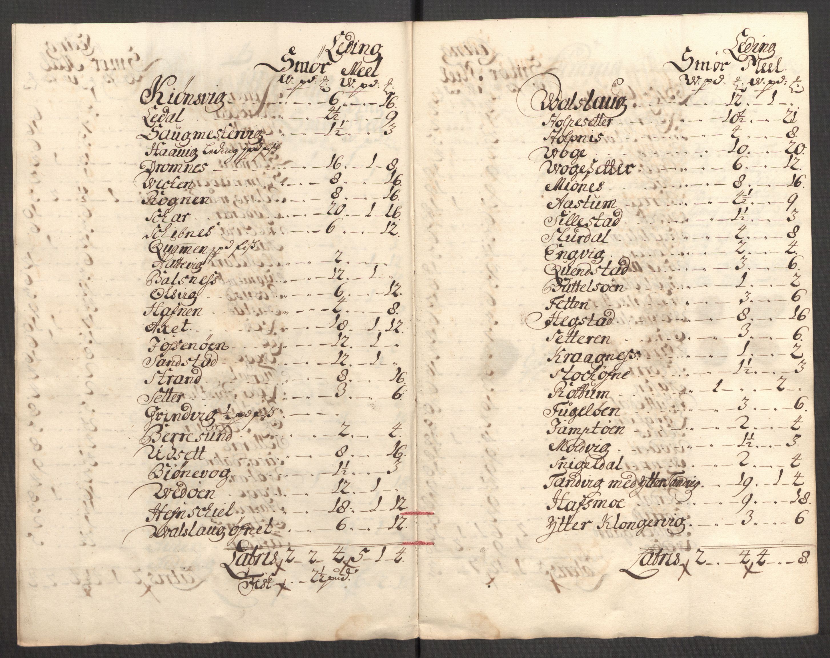 Rentekammeret inntil 1814, Reviderte regnskaper, Fogderegnskap, AV/RA-EA-4092/R57/L3857: Fogderegnskap Fosen, 1706-1707, p. 111