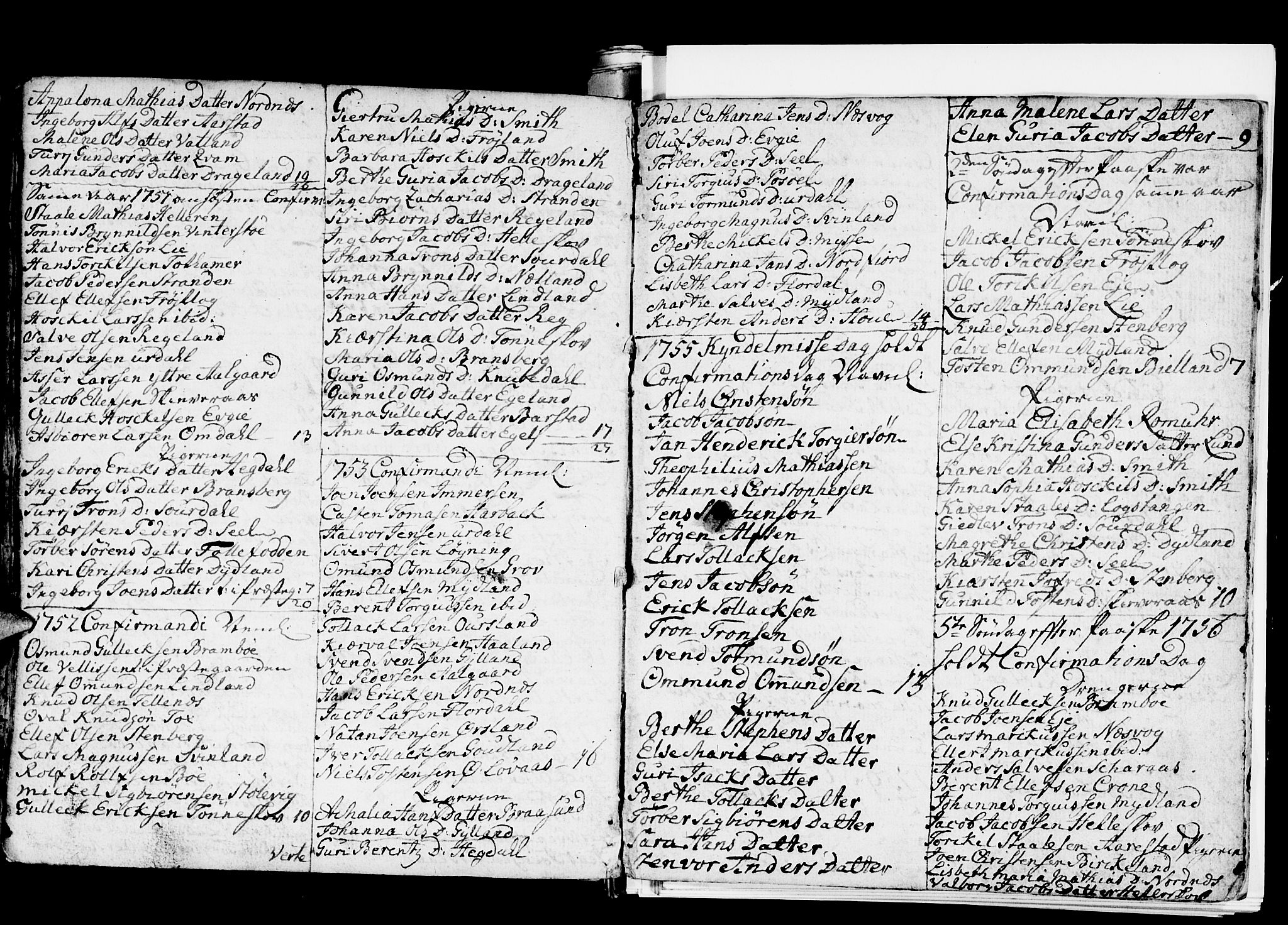 Sokndal sokneprestkontor, AV/SAST-A-101808: Parish register (official) no. A 3, 1740-1806