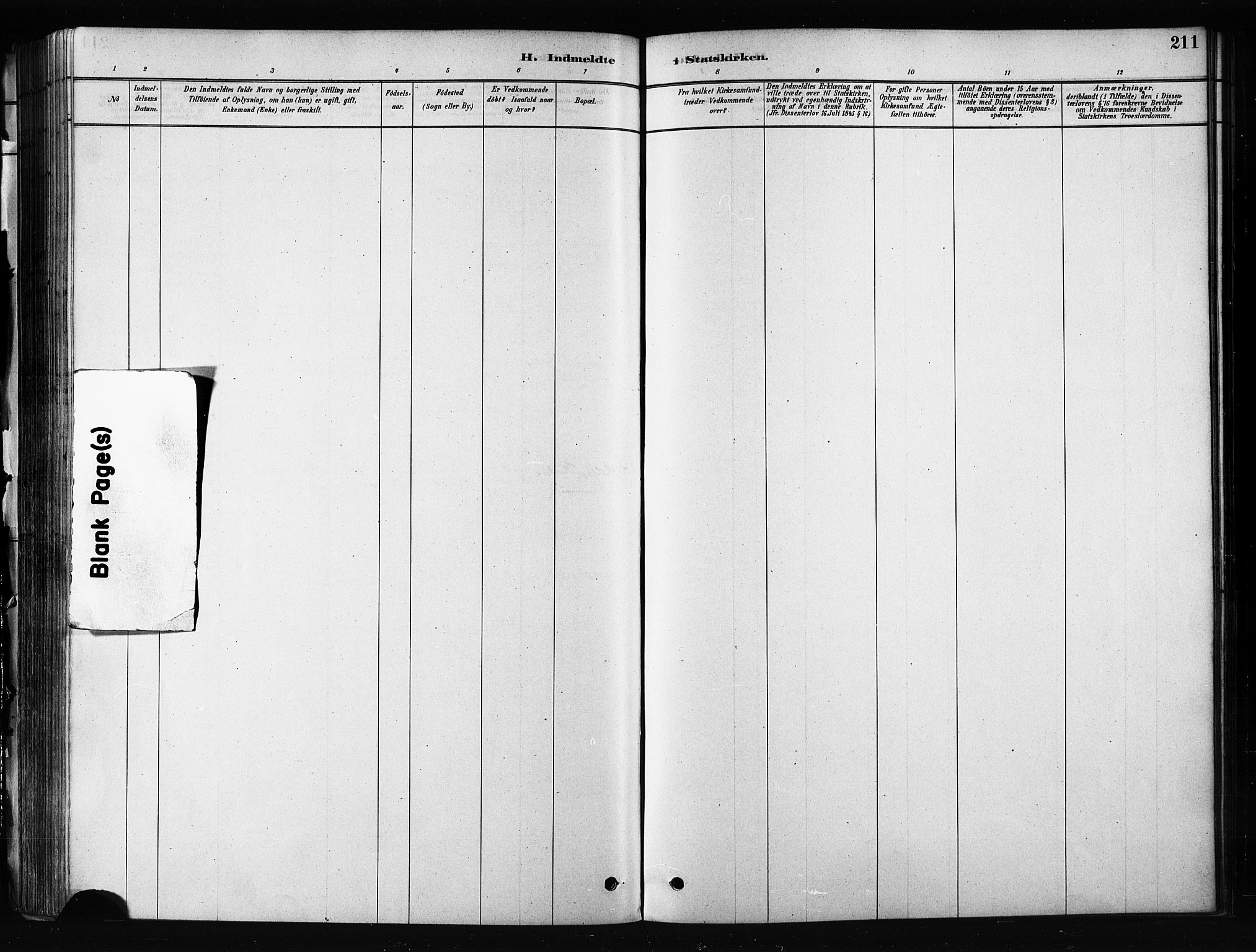 Skjervøy sokneprestkontor, AV/SATØ-S-1300/H/Ha/Haa/L0012kirke: Parish register (official) no. 12, 1878-1891, p. 211