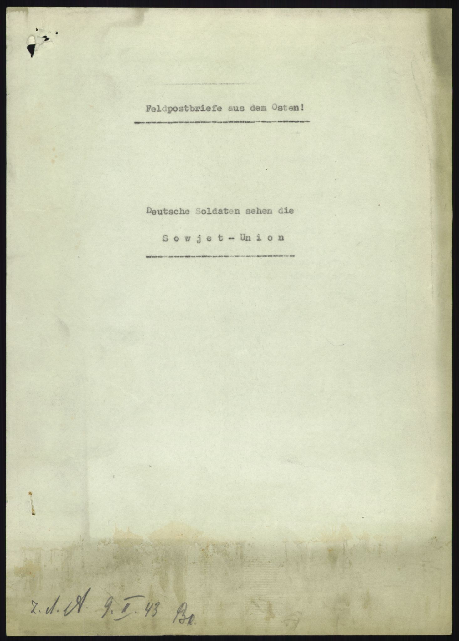 Forsvarets Overkommando. 2 kontor. Arkiv 11.4. Spredte tyske arkivsaker, AV/RA-RAFA-7031/D/Dar/Darb/L0010: Reichskommissariat - Hauptabteilung Volksaufklärung und Propaganda, 1940-1943, p. 525