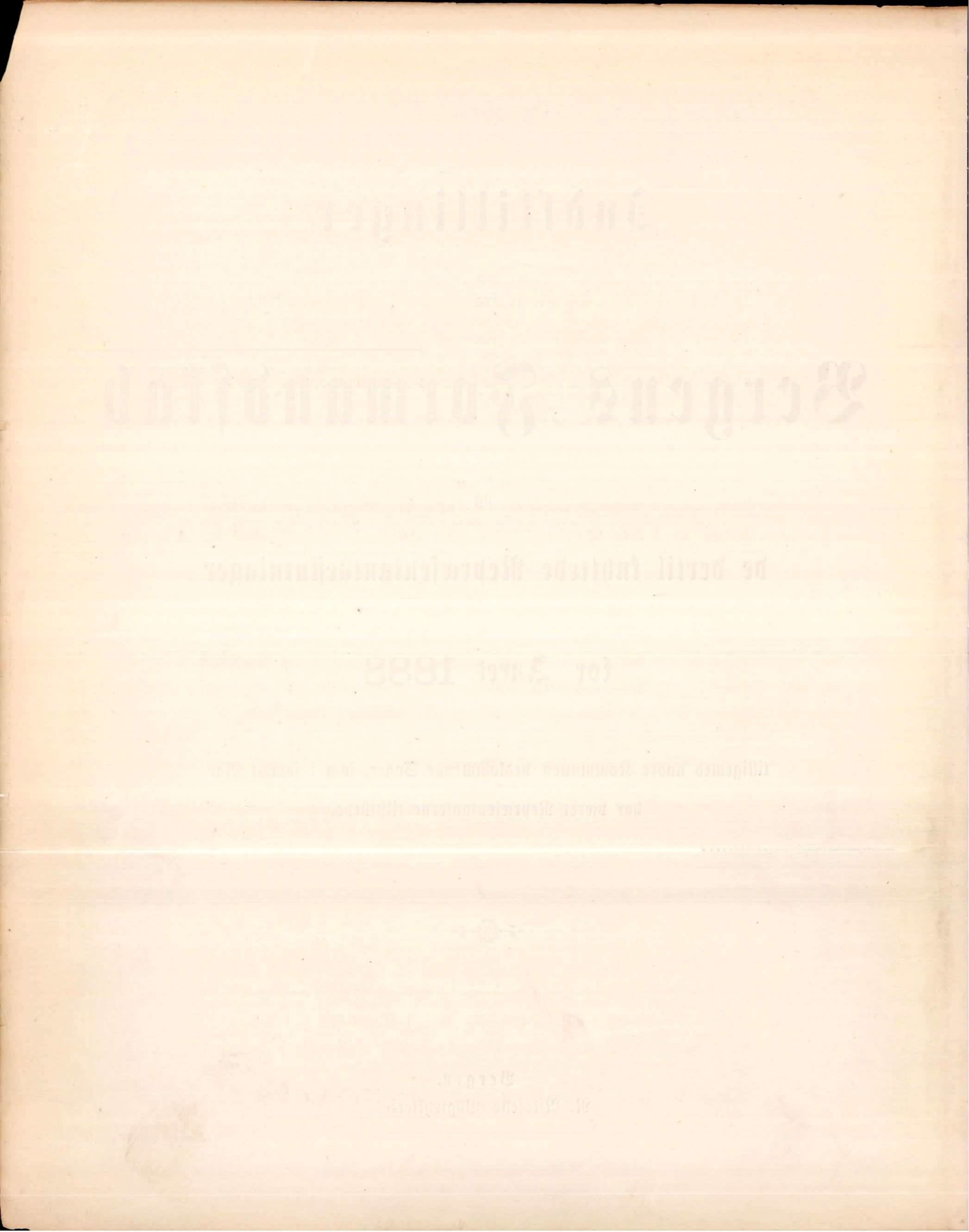 Bergen kommune. Formannskapet, BBA/A-0003/Ad/L0043: Bergens Kommuneforhandlinger, 1888