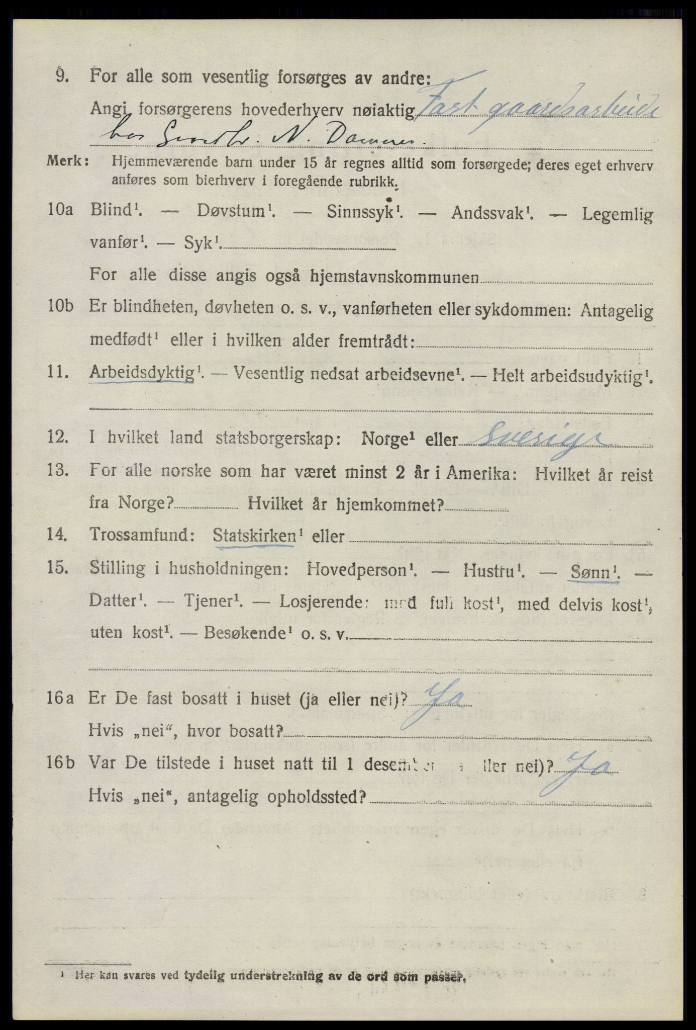 SAO, 1920 census for Moss land district, 1920, p. 6418