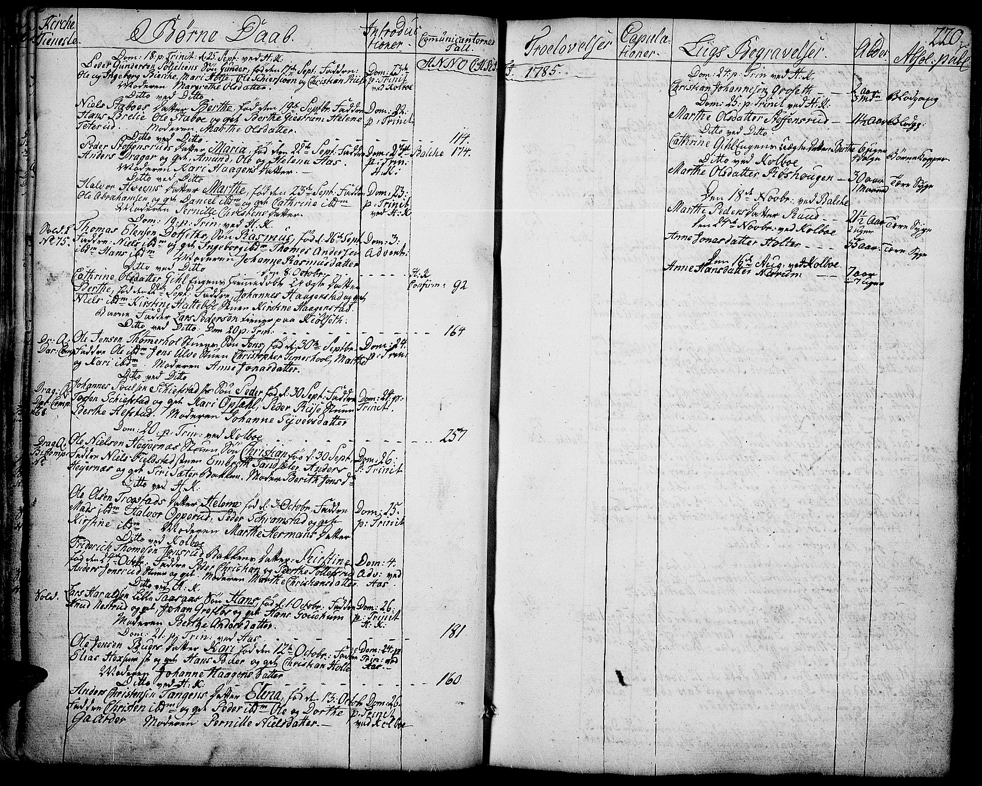 Toten prestekontor, AV/SAH-PREST-102/H/Ha/Haa/L0006: Parish register (official) no. 6, 1773-1793, p. 220