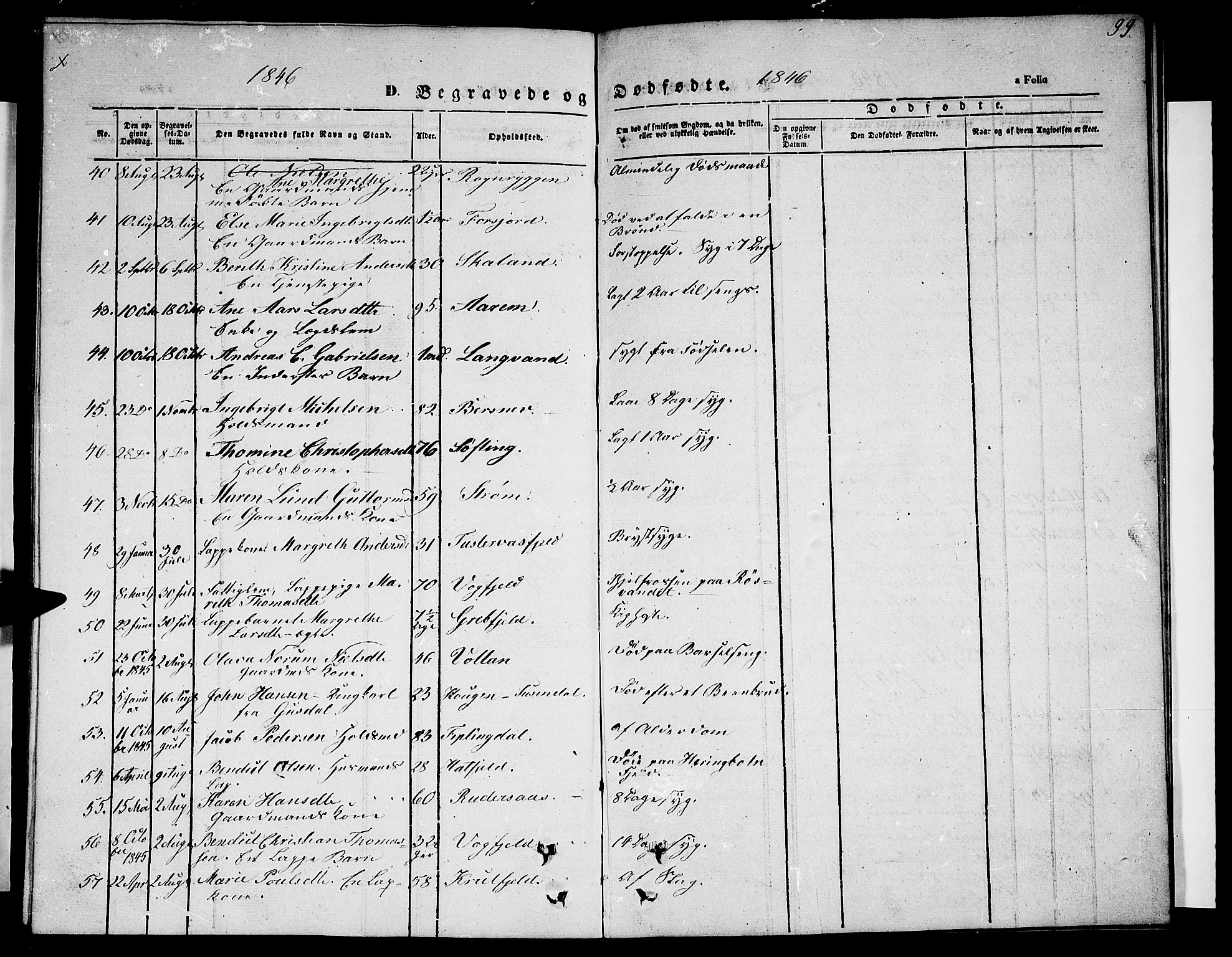 Ministerialprotokoller, klokkerbøker og fødselsregistre - Nordland, SAT/A-1459/820/L0300: Parish register (copy) no. 820C02, 1846-1850, p. 99
