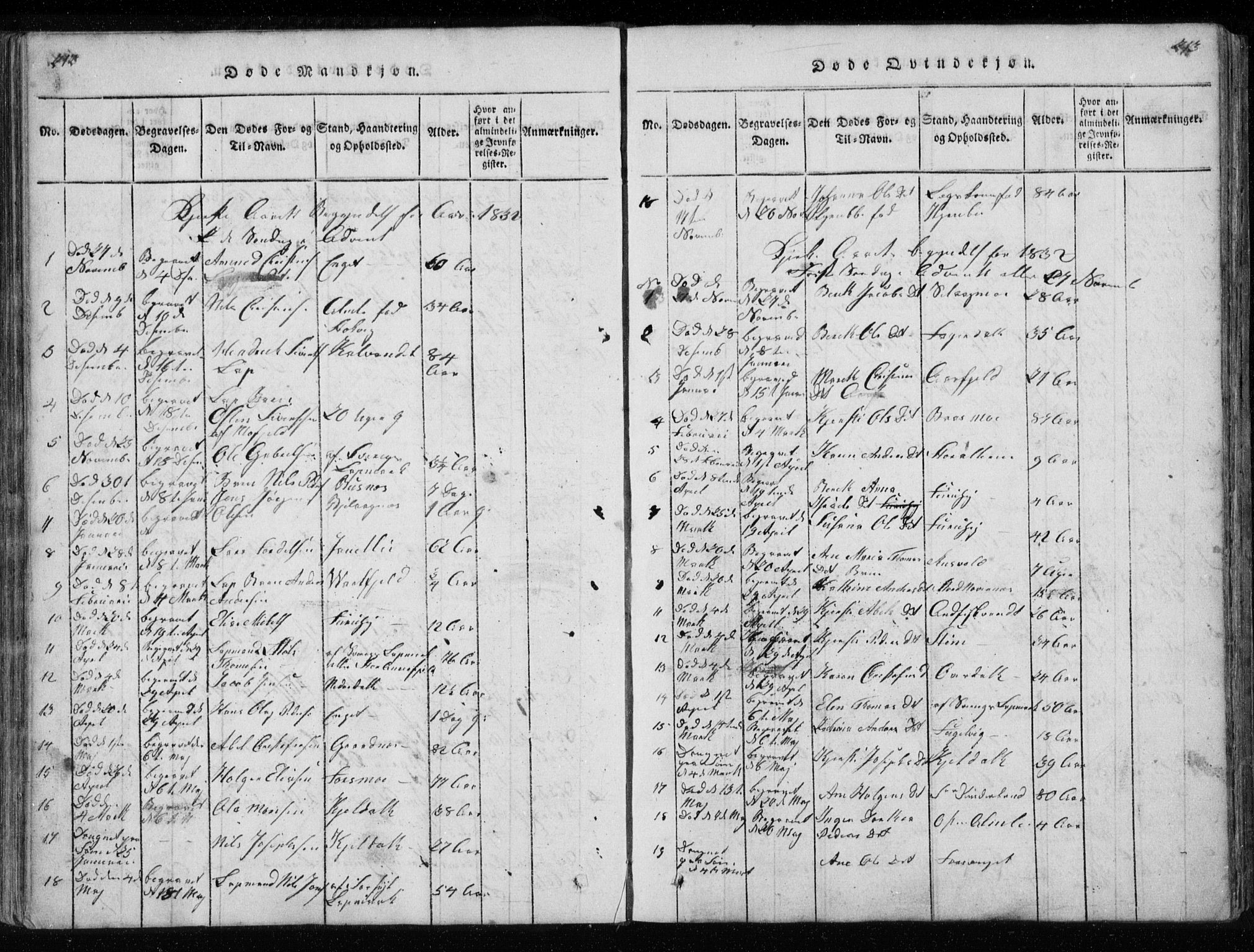 Ministerialprotokoller, klokkerbøker og fødselsregistre - Nordland, SAT/A-1459/827/L0412: Parish register (copy) no. 827C01, 1820-1841, p. 213