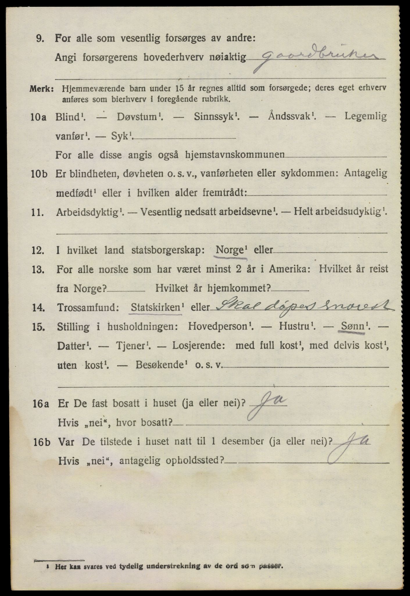 SAO, 1920 census for Fet, 1920, p. 3781