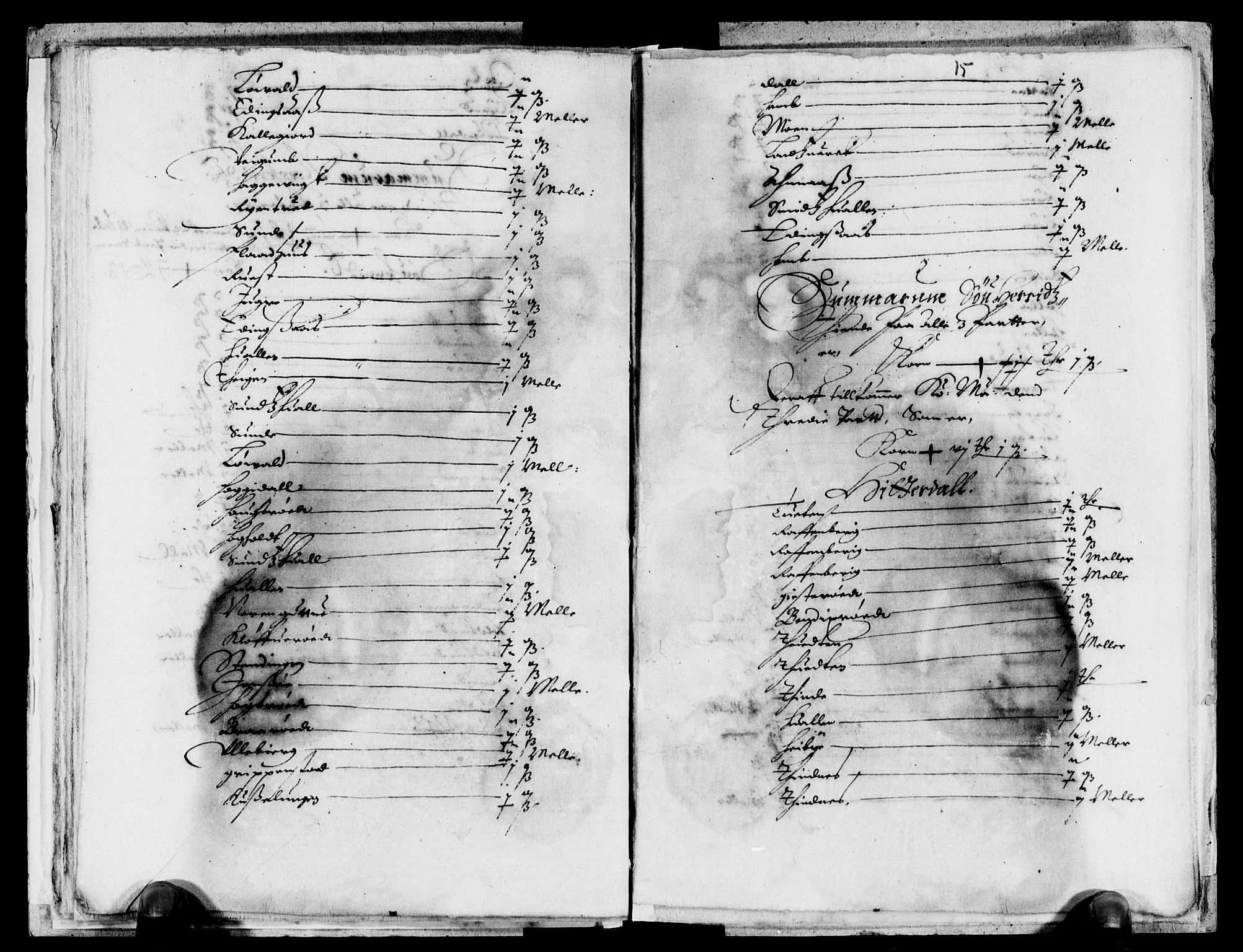Rentekammeret inntil 1814, Reviderte regnskaper, Lensregnskaper, AV/RA-EA-5023/R/Rb/Rbp/L0016: Bratsberg len, 1632-1634