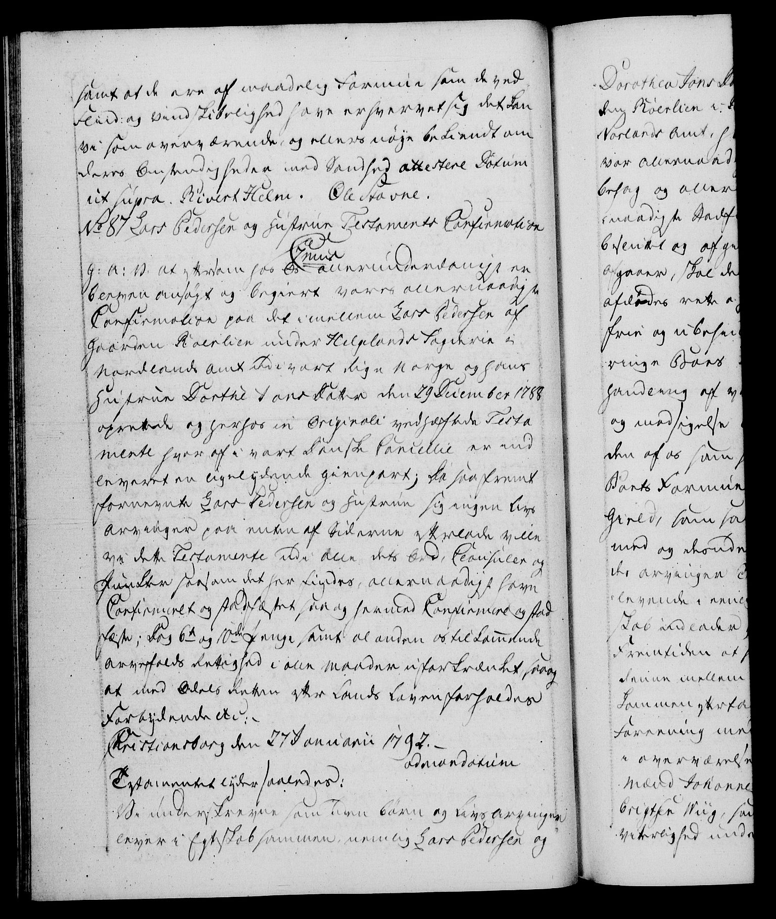 Danske Kanselli 1572-1799, AV/RA-EA-3023/F/Fc/Fca/Fcaa/L0054: Norske registre, 1792-1793, p. 58b