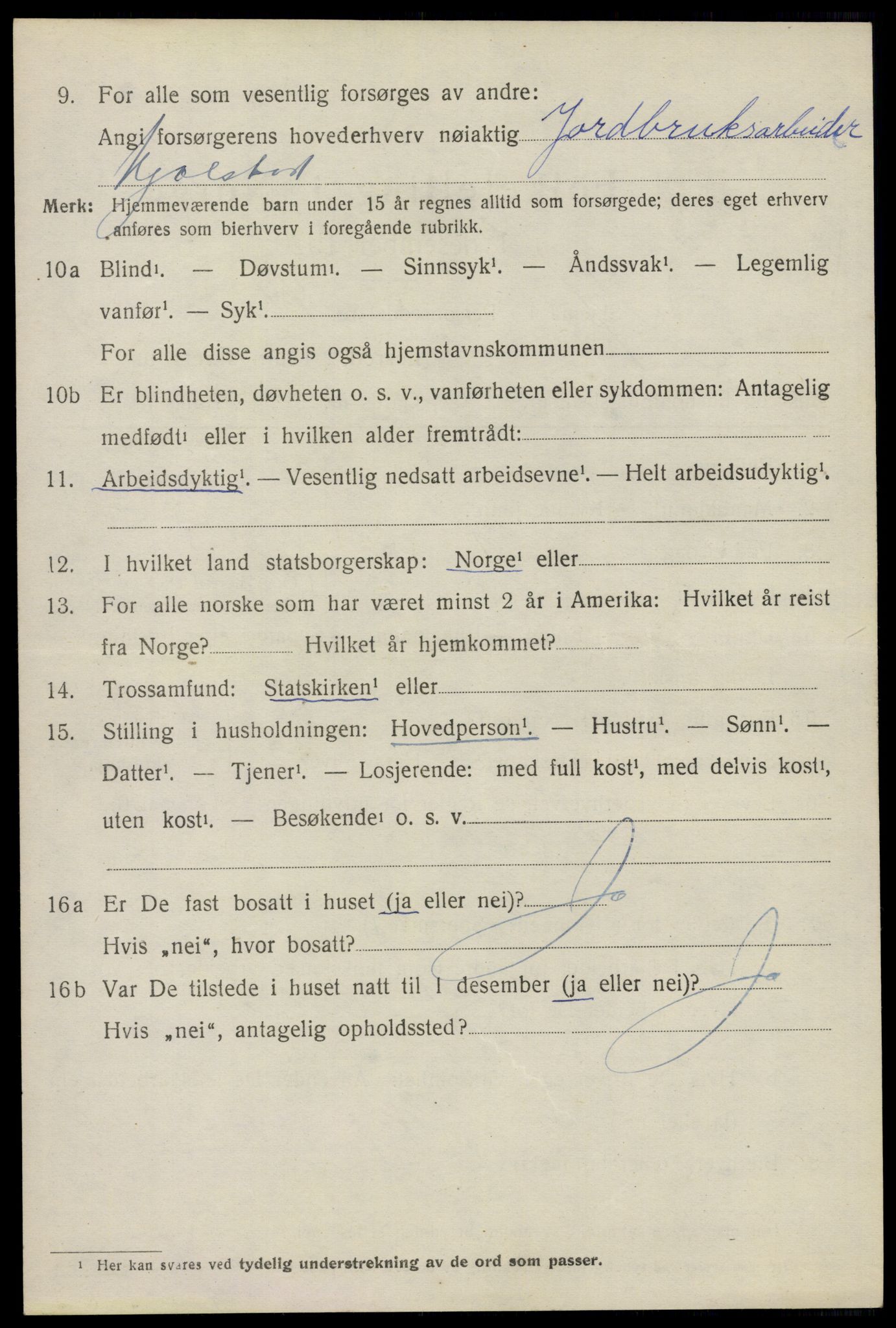 SAO, 1920 census for Ås, 1920, p. 5813