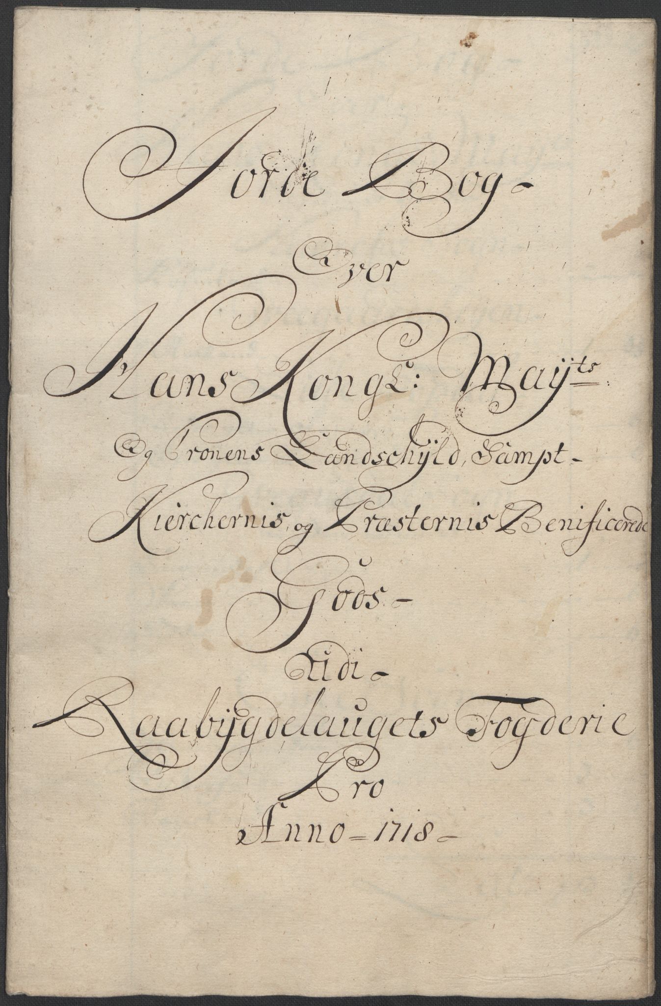 Rentekammeret inntil 1814, Reviderte regnskaper, Fogderegnskap, AV/RA-EA-4092/R40/L2453: Fogderegnskap Råbyggelag, 1718-1719, p. 78