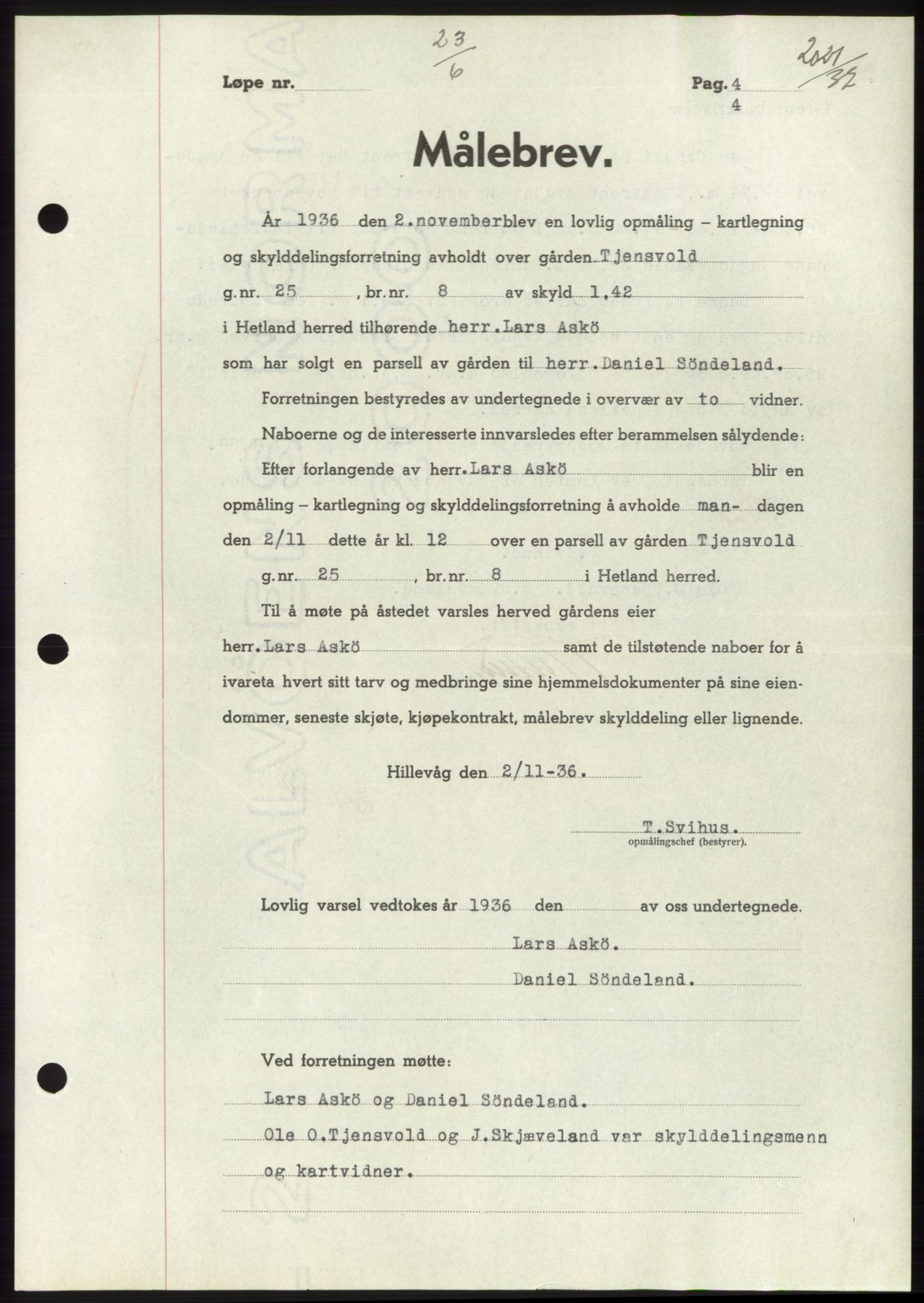 Jæren sorenskriveri, SAST/A-100310/03/G/Gba/L0068: Mortgage book no. 73-, 1937-1937, Diary no: : 2021/1937