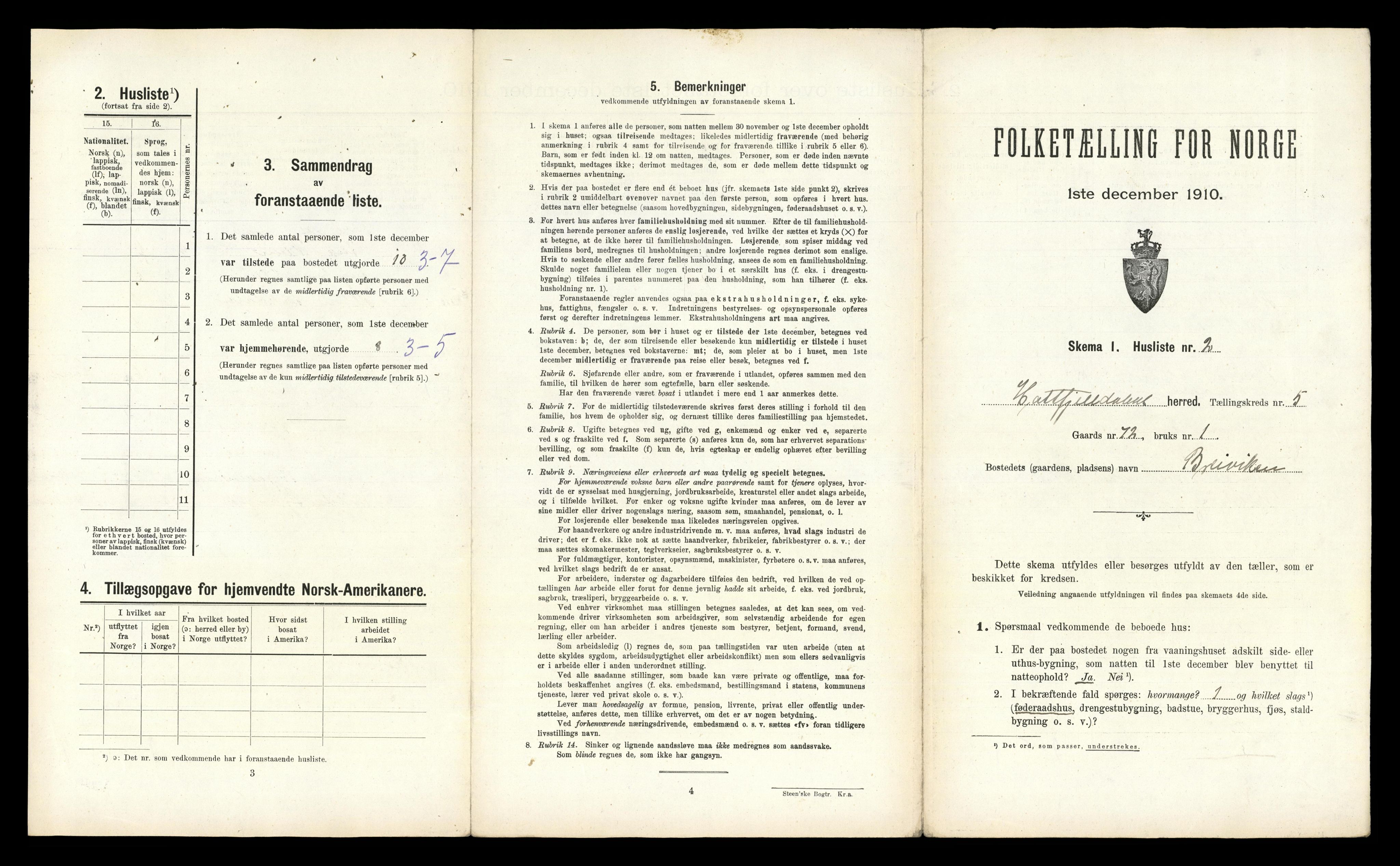 RA, 1910 census for Hattfjelldal, 1910, p. 247