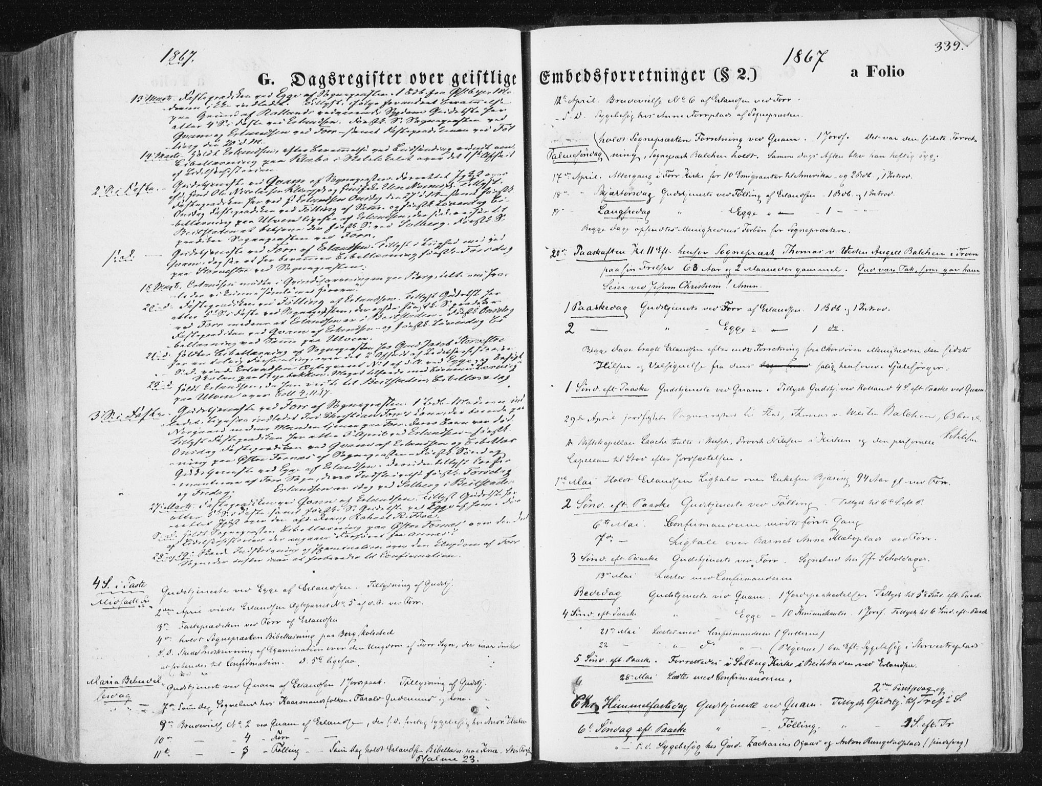 Ministerialprotokoller, klokkerbøker og fødselsregistre - Nord-Trøndelag, SAT/A-1458/746/L0447: Parish register (official) no. 746A06, 1860-1877, p. 339