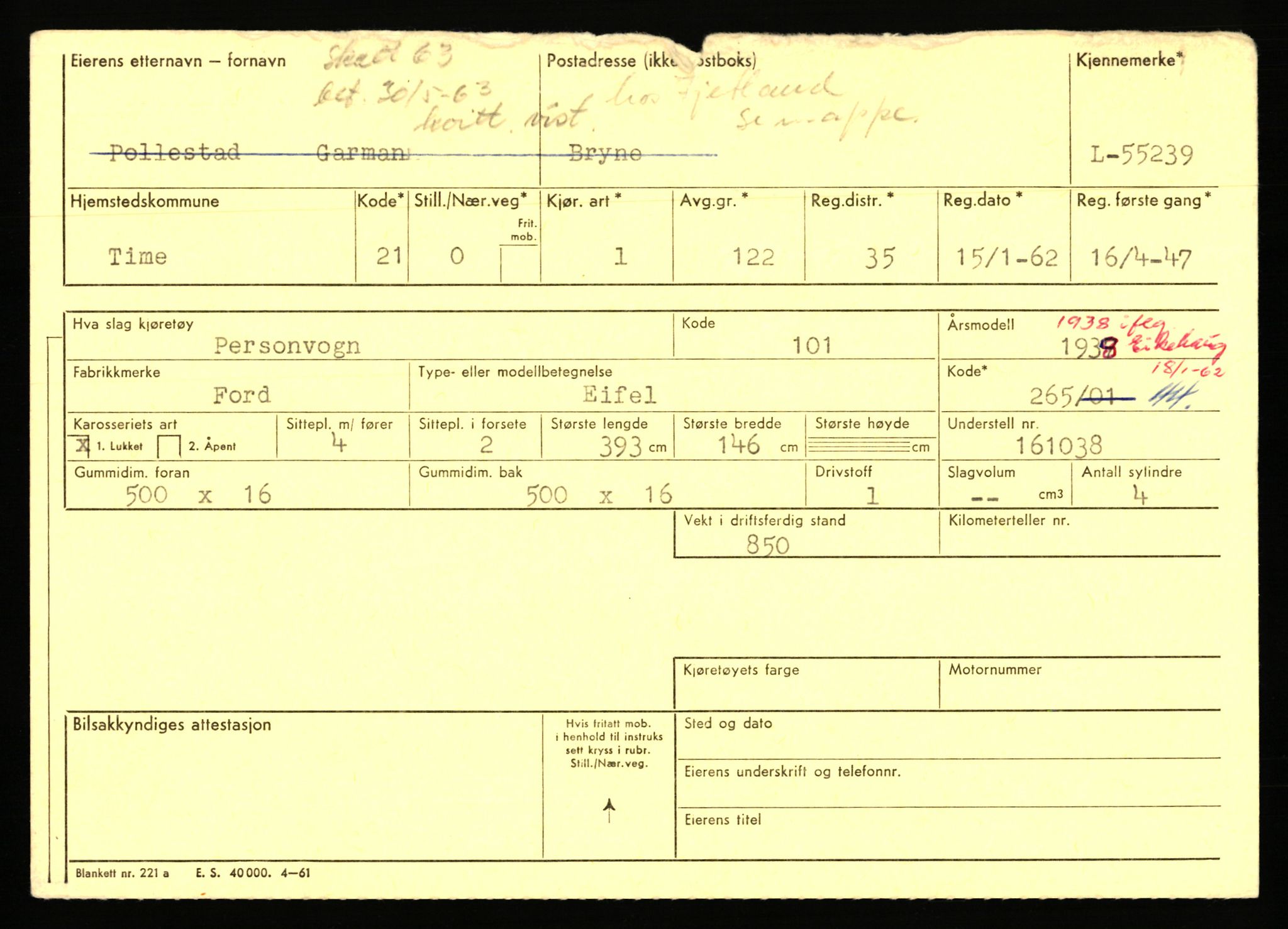 Stavanger trafikkstasjon, AV/SAST-A-101942/0/F/L0054: L-54200 - L-55699, 1930-1971, p. 2113