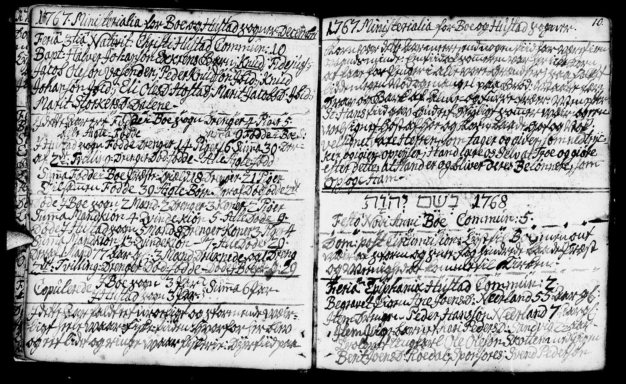 Ministerialprotokoller, klokkerbøker og fødselsregistre - Møre og Romsdal, AV/SAT-A-1454/566/L0761: Parish register (official) no. 566A02 /1, 1767-1817, p. 10