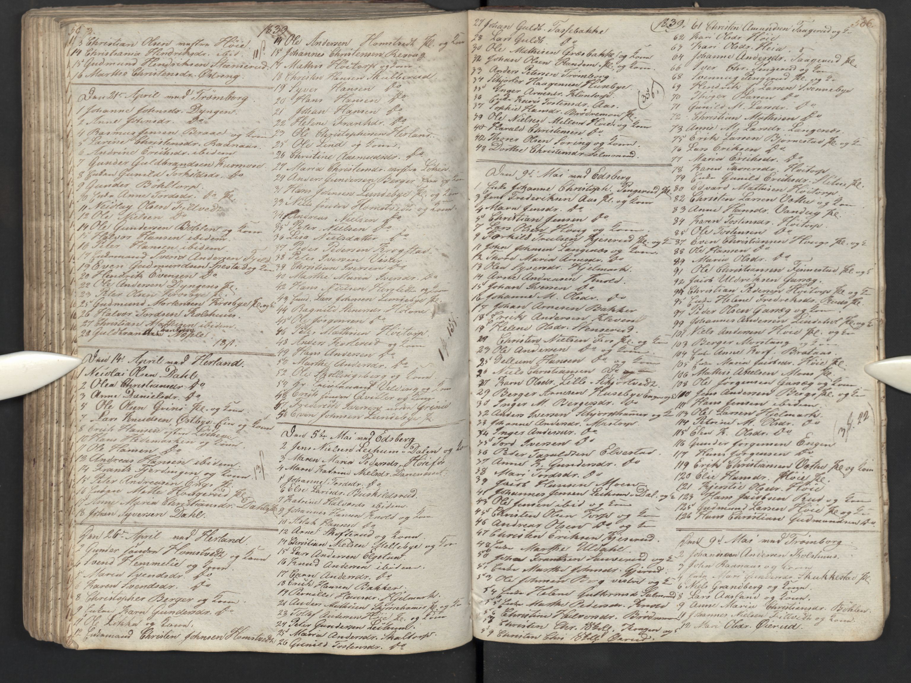 Eidsberg prestekontor Kirkebøker, AV/SAO-A-10905/M/Ma/L0002: Communicants register no. I 2, 1821-1841, p. 503-504