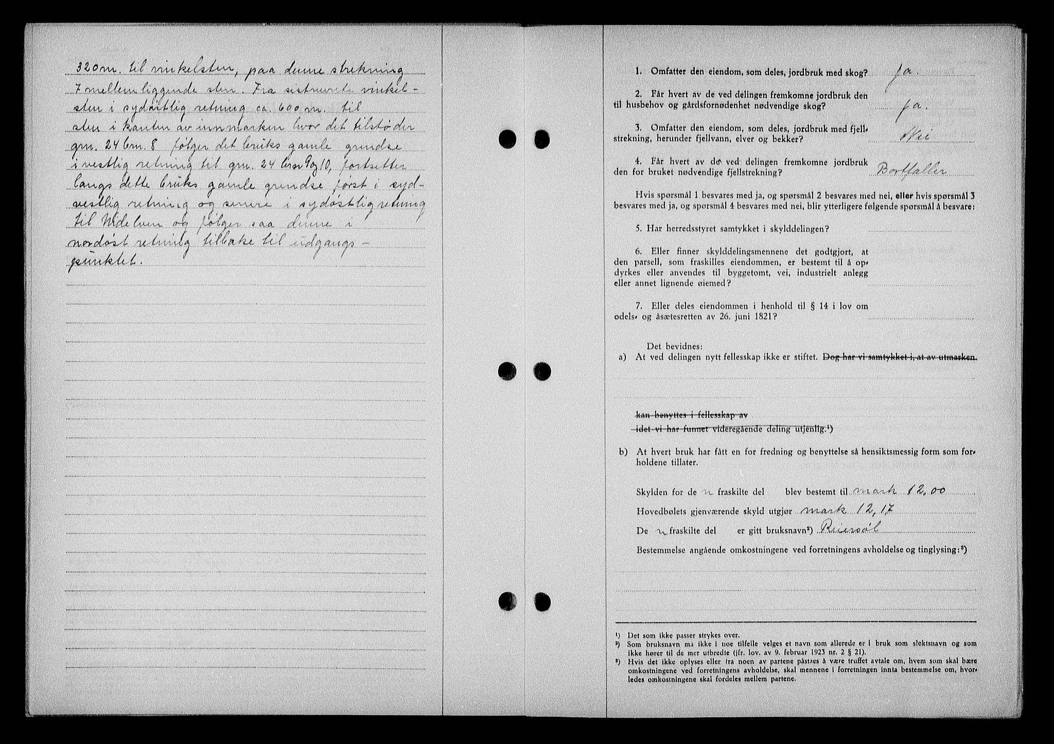 Nedenes sorenskriveri, AV/SAK-1221-0006/G/Gb/Gba/L0048: Mortgage book no. A-II, 1940-1941, Diary no: : 62/1941