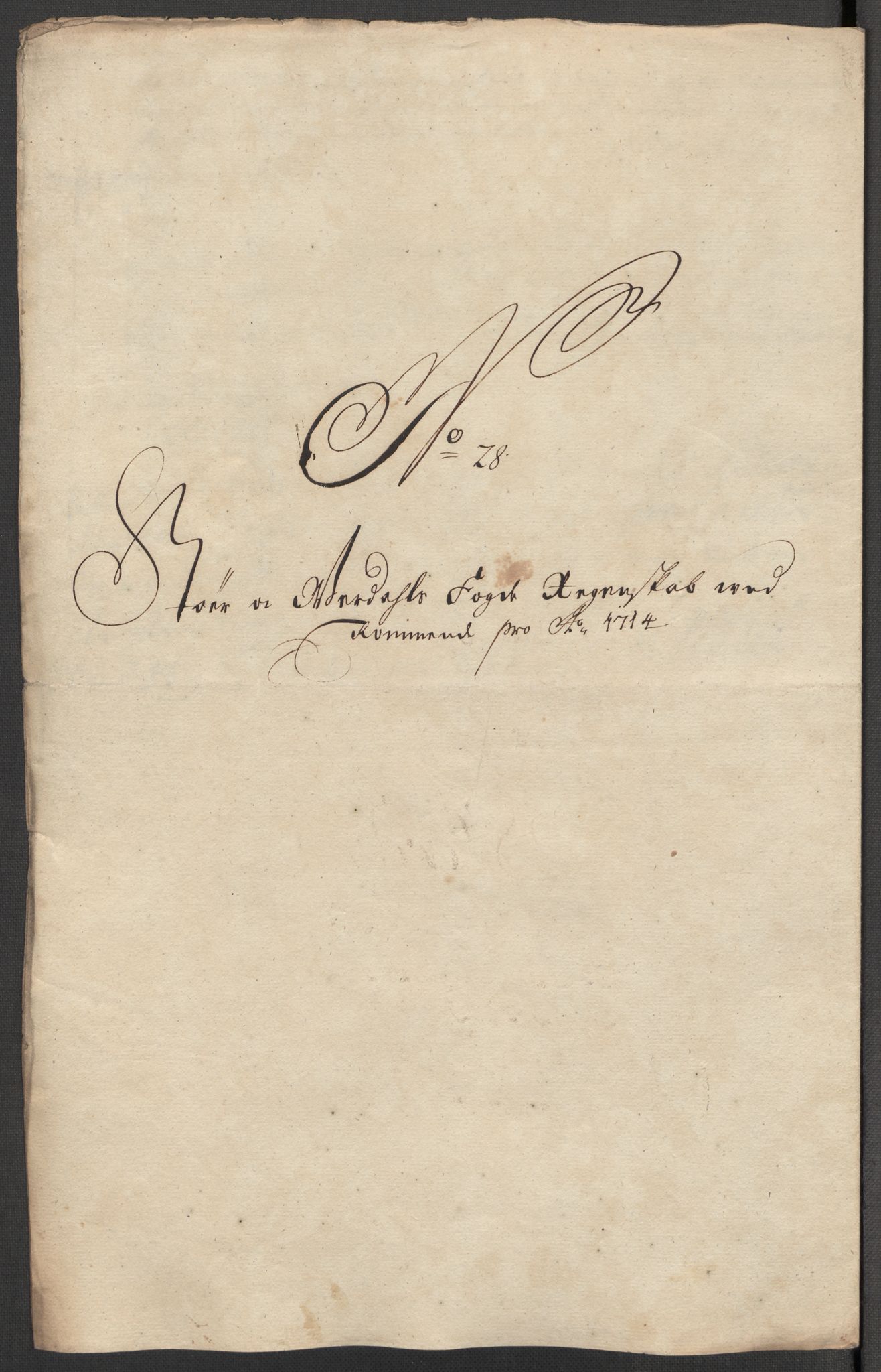 Rentekammeret inntil 1814, Reviderte regnskaper, Fogderegnskap, AV/RA-EA-4092/R62/L4204: Fogderegnskap Stjørdal og Verdal, 1714, p. 261