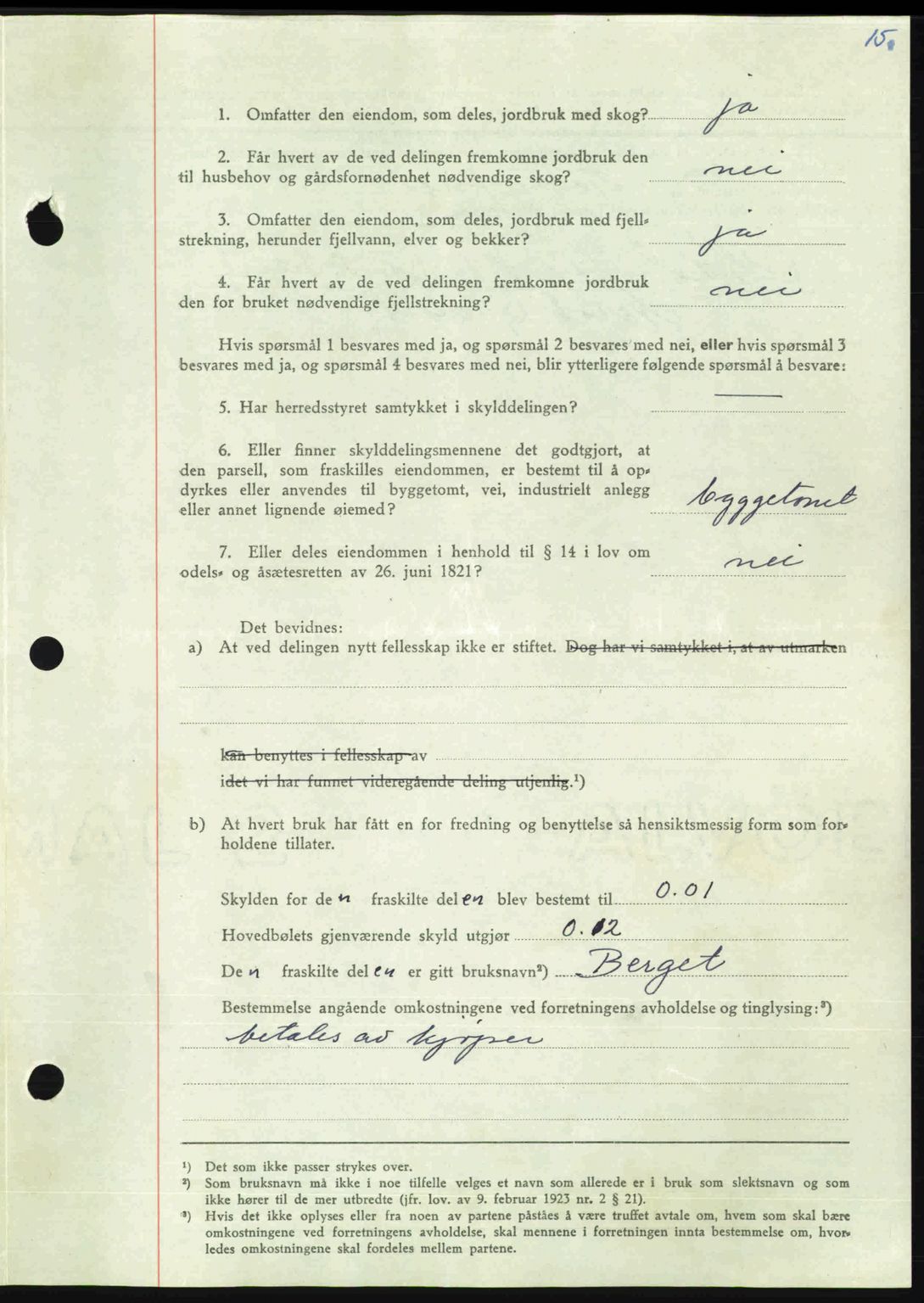 Nordmøre sorenskriveri, AV/SAT-A-4132/1/2/2Ca: Mortgage book no. A107, 1947-1948, Diary no: : 2878/1947