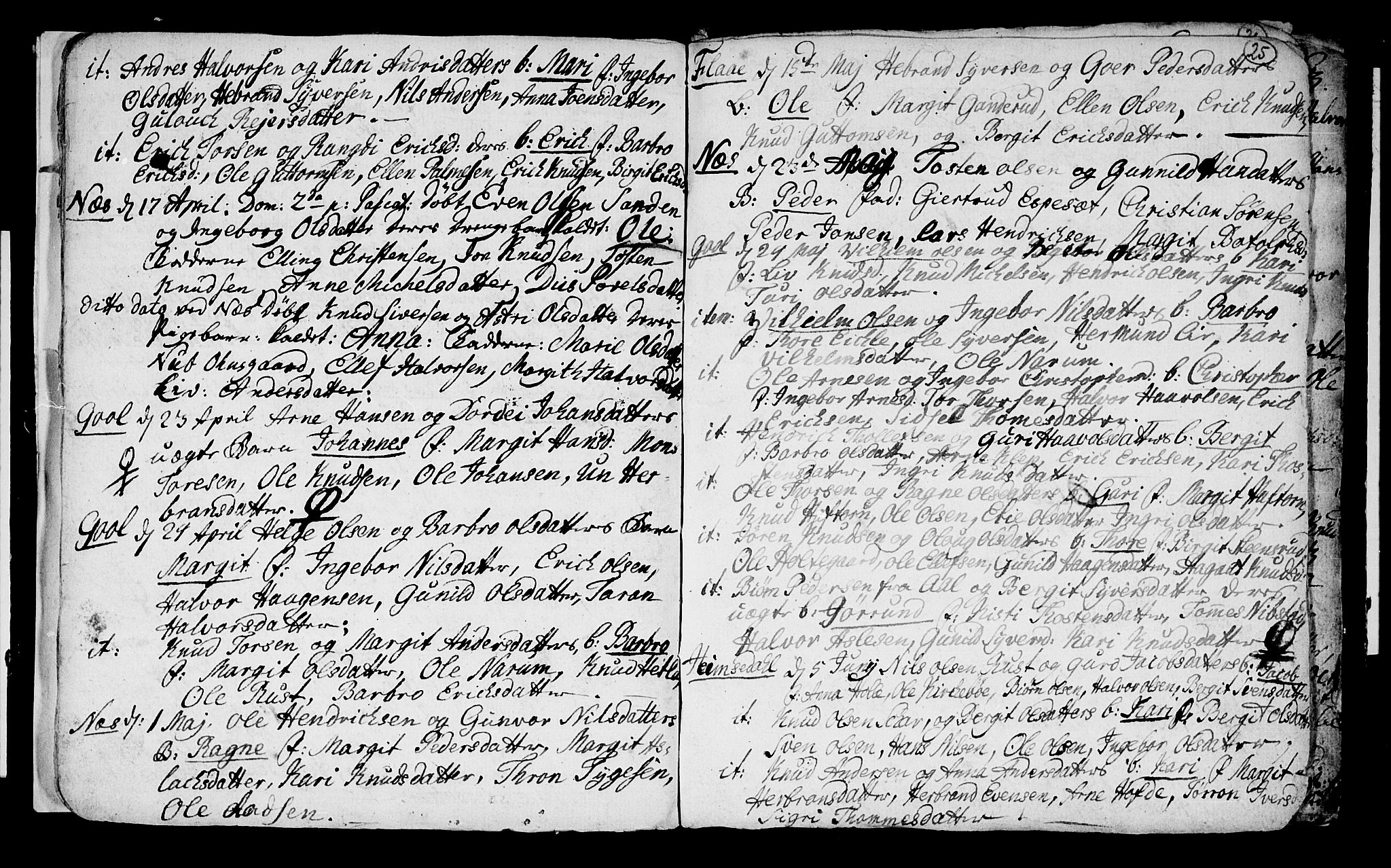 Nes kirkebøker, SAKO/A-236/F/Fa/L0003: Parish register (official) no. 3, 1760-1764, p. 25