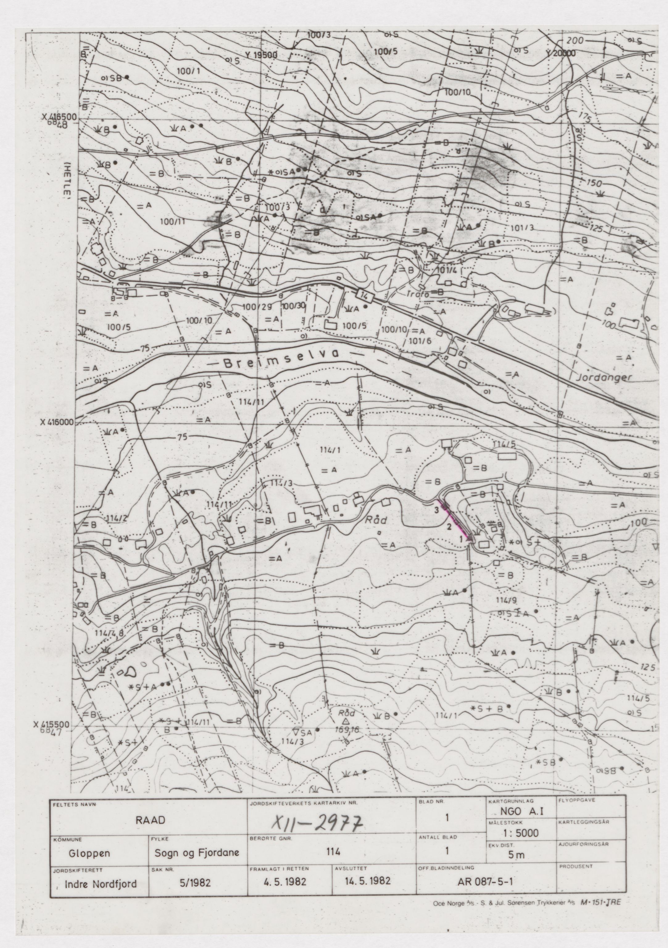 Jordskifteverkets kartarkiv, RA/S-3929/T, 1859-1988, p. 3656